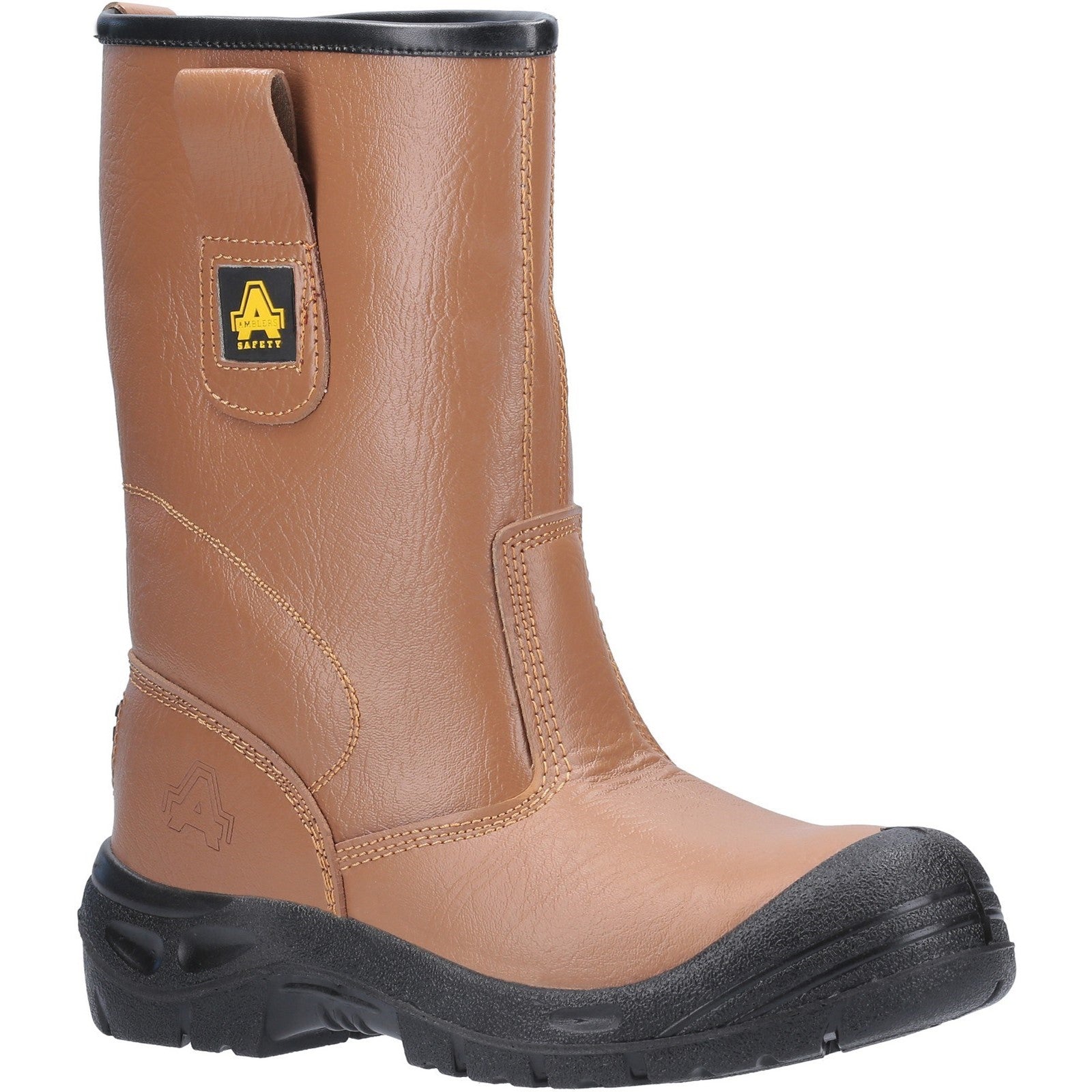 Amblers Safety FS142 Water Resistant Pull On Safety Rigger Boot S3 Tan