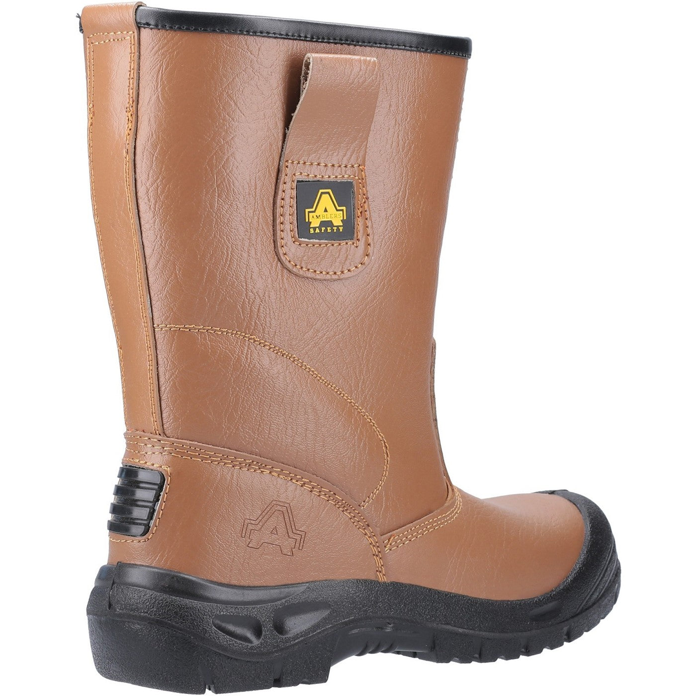 Amblers Safety FS142 Water Resistant Pull On Safety Rigger Boot S3 Tan