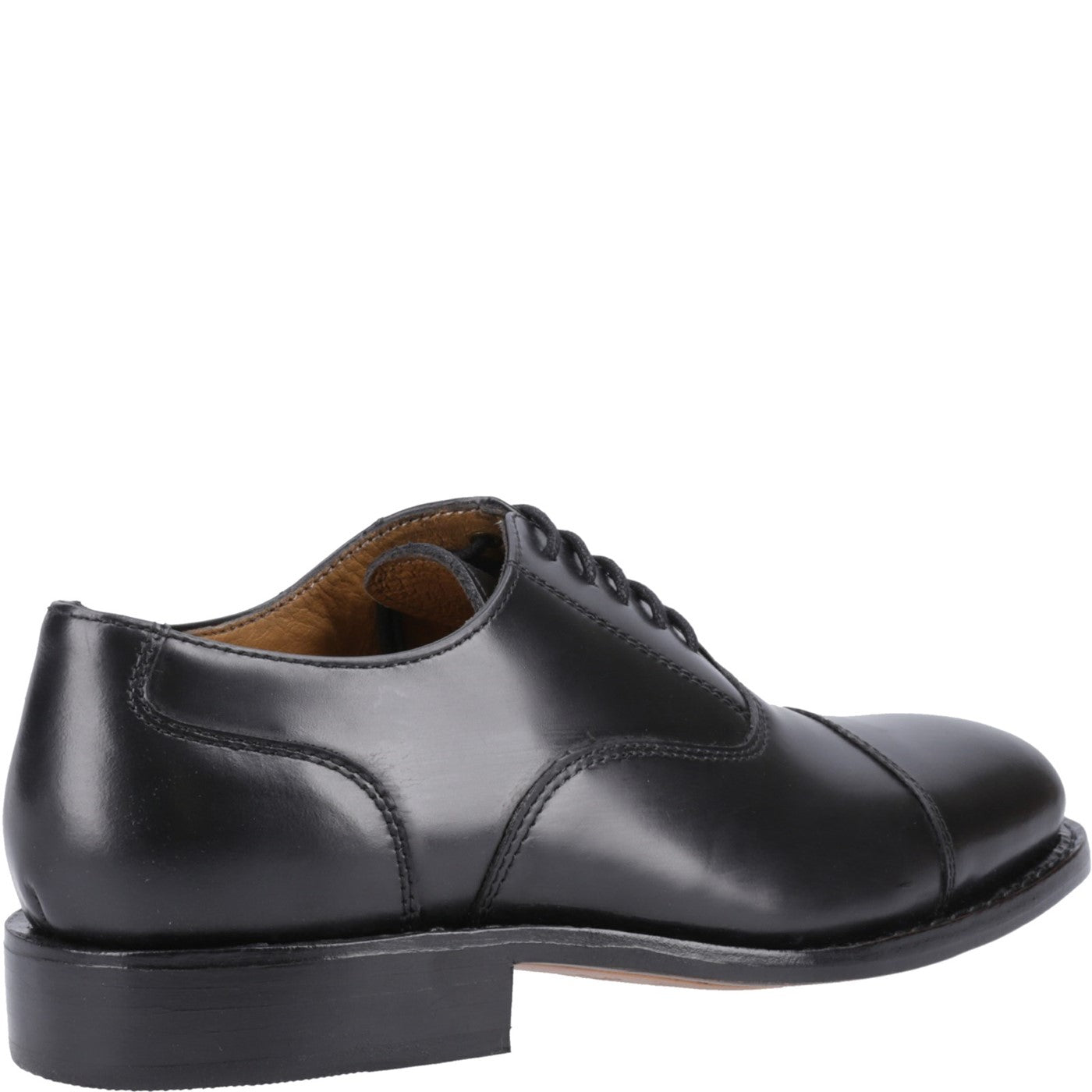 Amblers James Leather Soled Oxford Dress Shoe Black