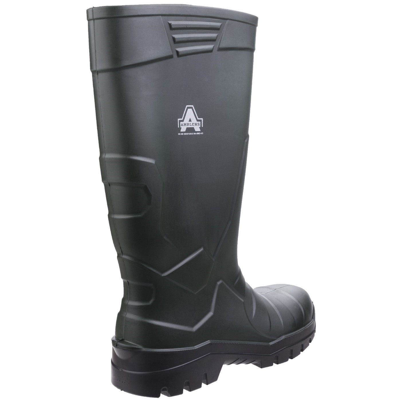 Amblers Teviot Heavy Duty Wellington O4 Green