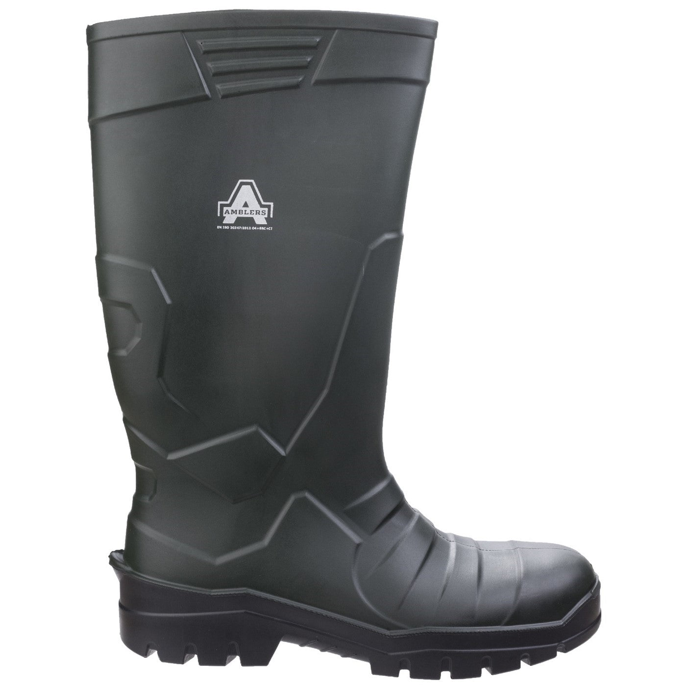 Amblers Teviot Heavy Duty Wellington O4 Green