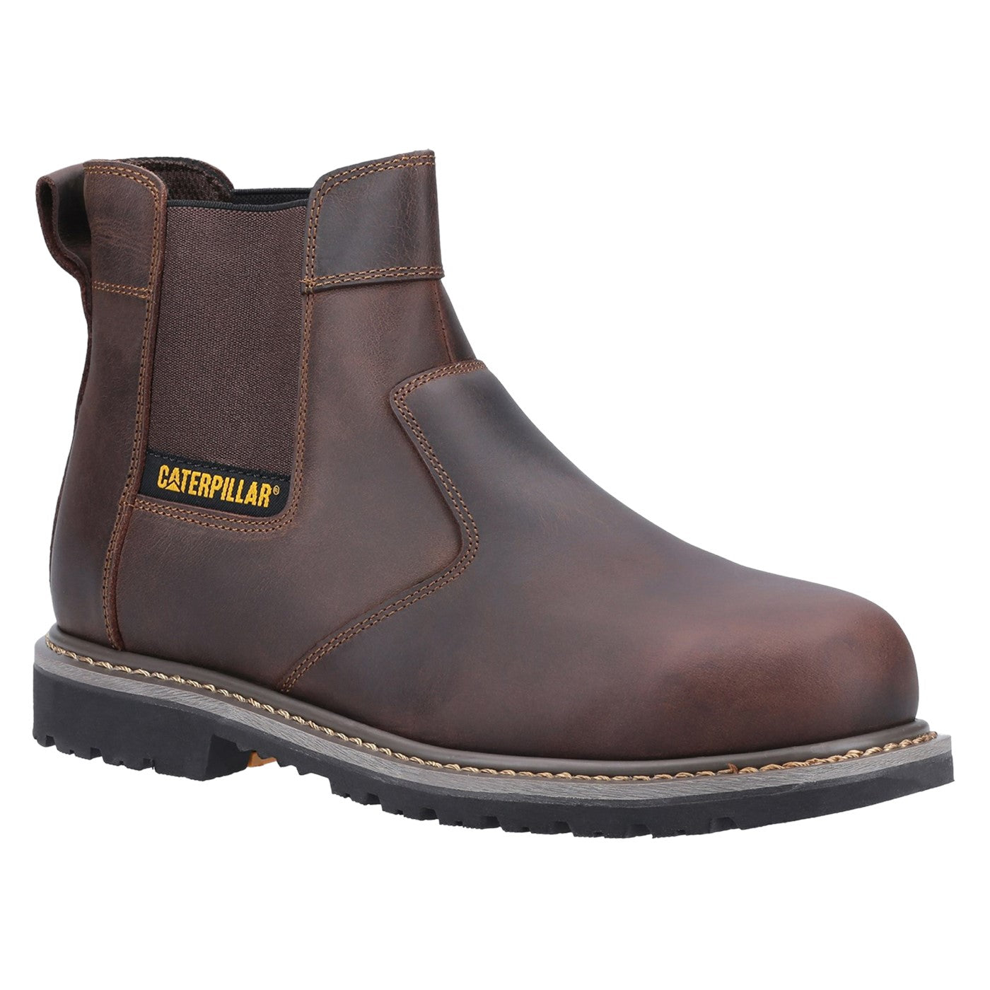 Caterpillar Powerplant Dealer Safety Boot SB Brown
