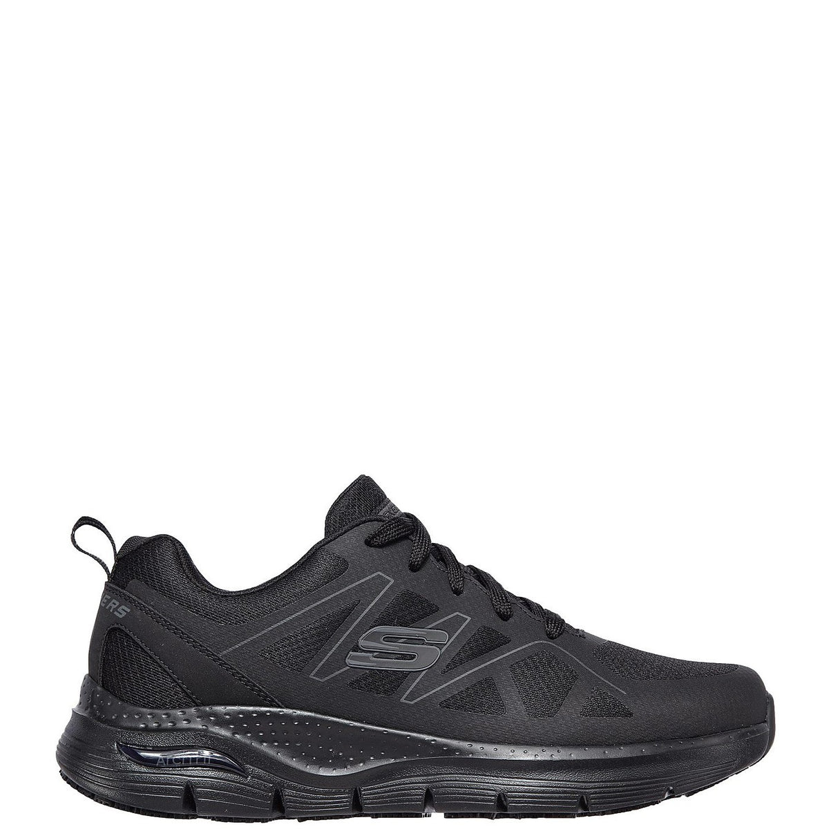 Skechers Workwear Arch Fit SR Axtell Occupational Shoe OB Black