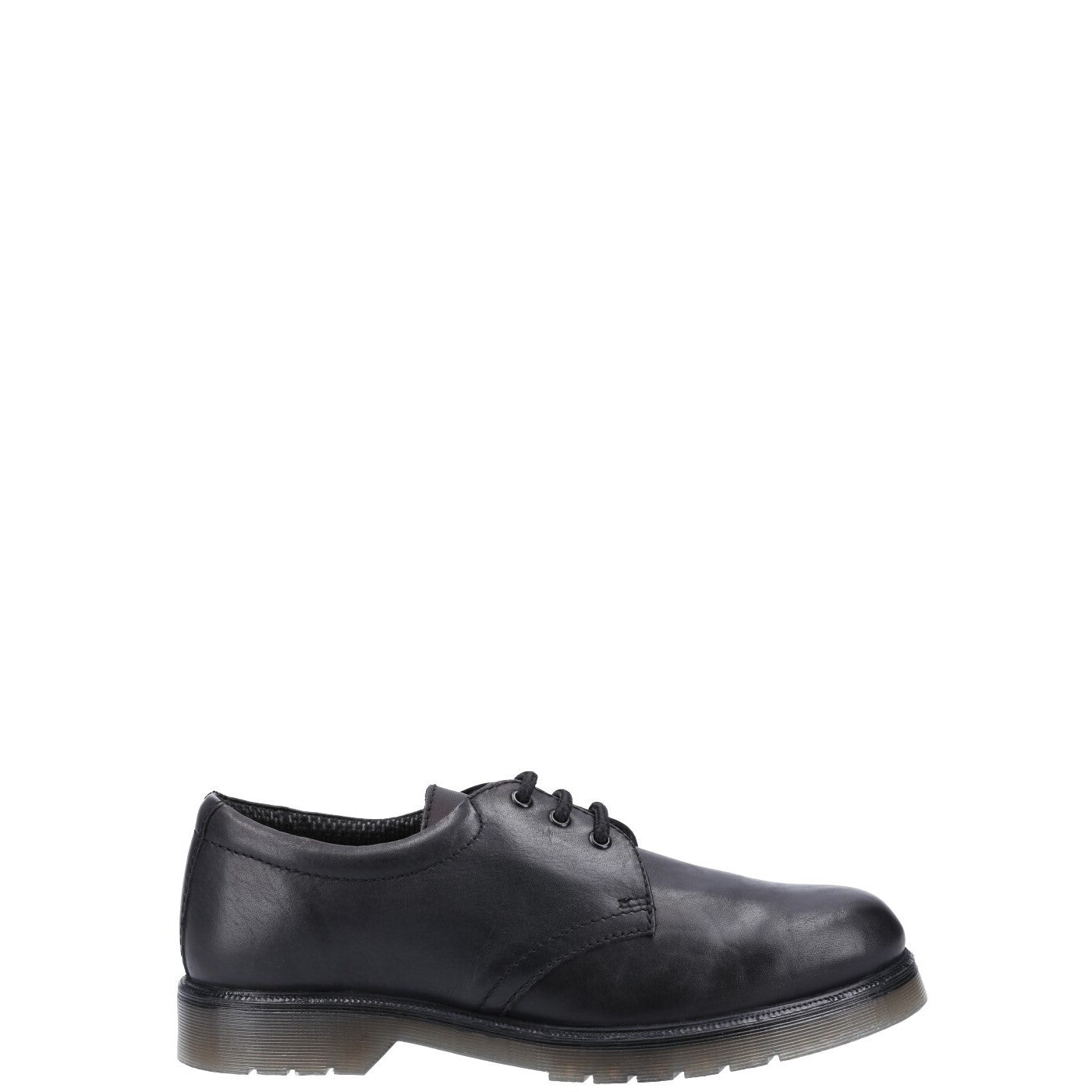 Amblers Aldershot Leather Gibson Shoe Black