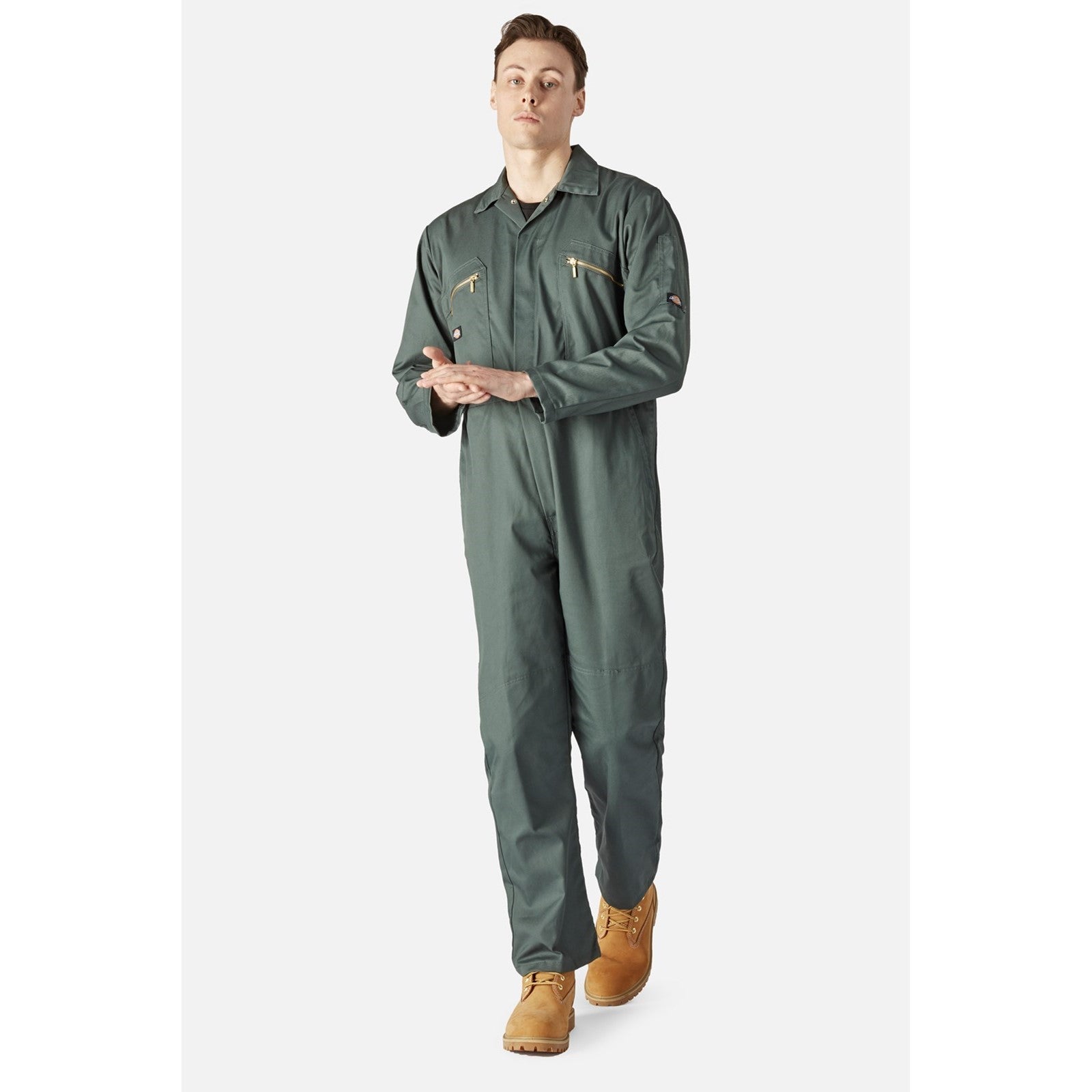 Dickies Redhawk Coverall GRN II-Rain Forest