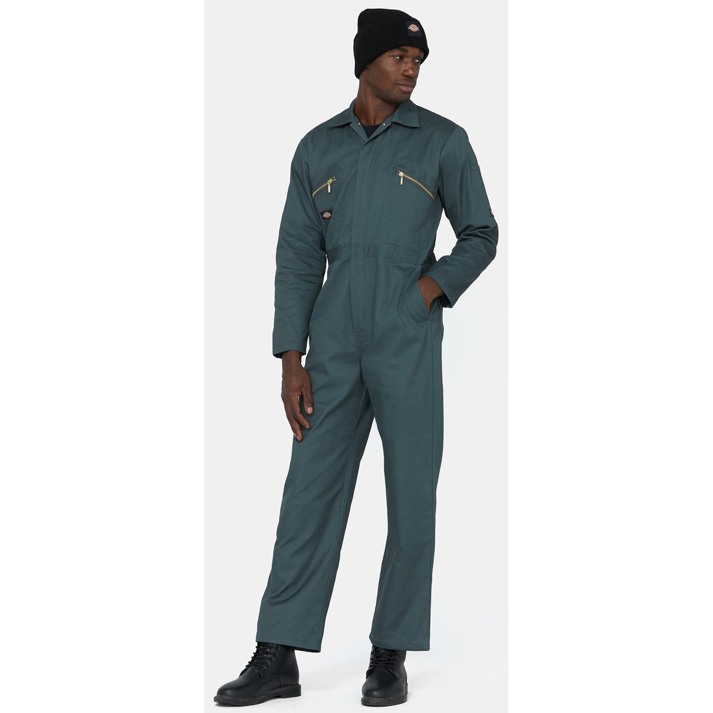 Dickies Redhawk Coverall GRN II-Rain Forest