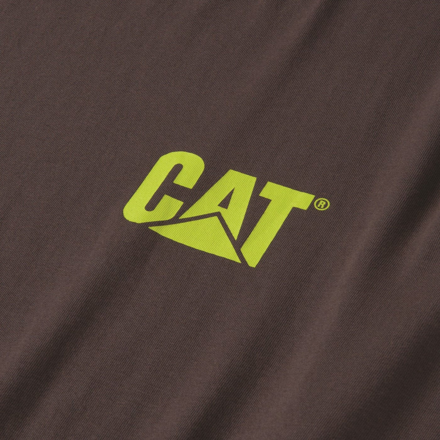 Caterpillar Trademark Banner Long Sleeve T-Shirt Magnet