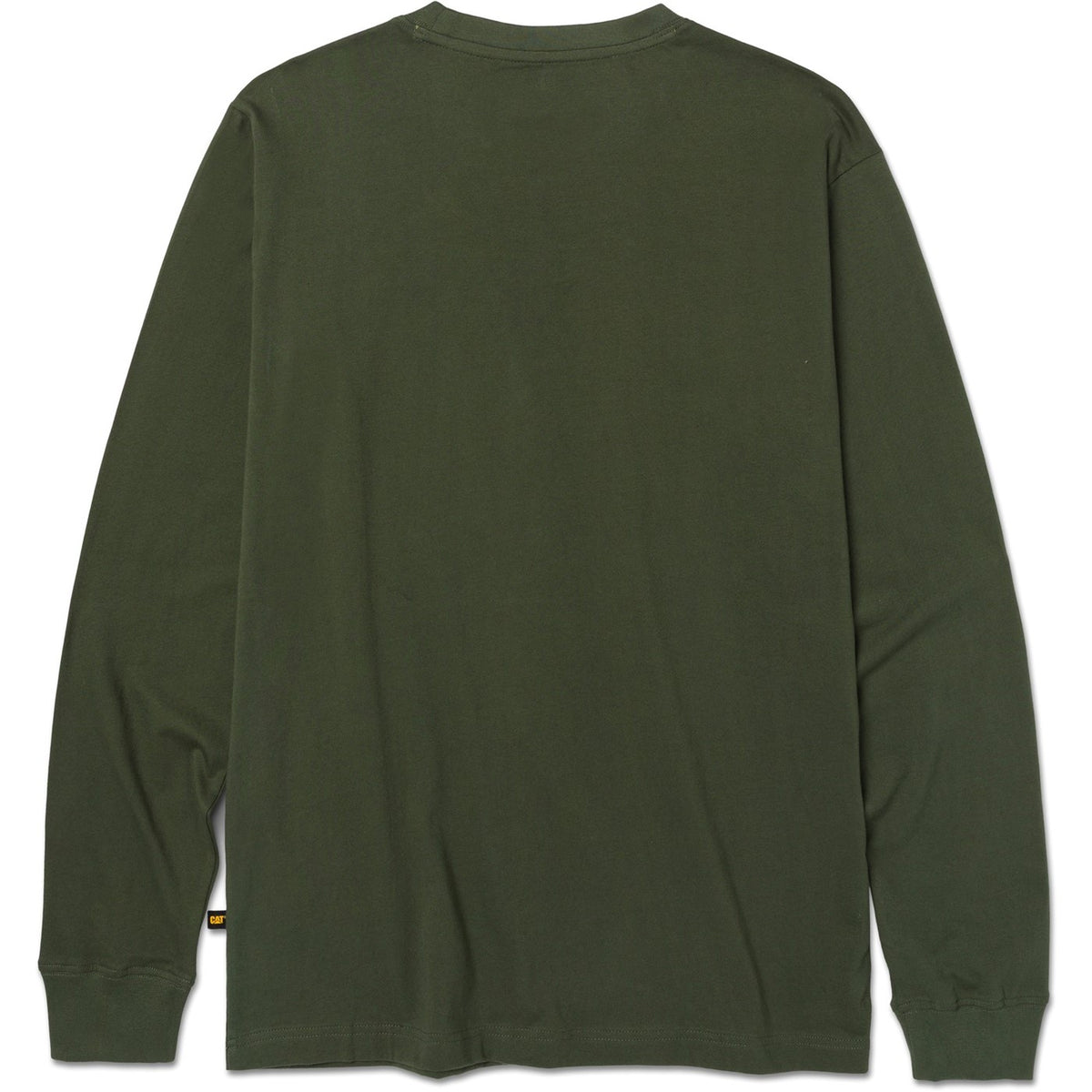 Cat Trademark Banner Long Sleeve T-Shirt Forest Green