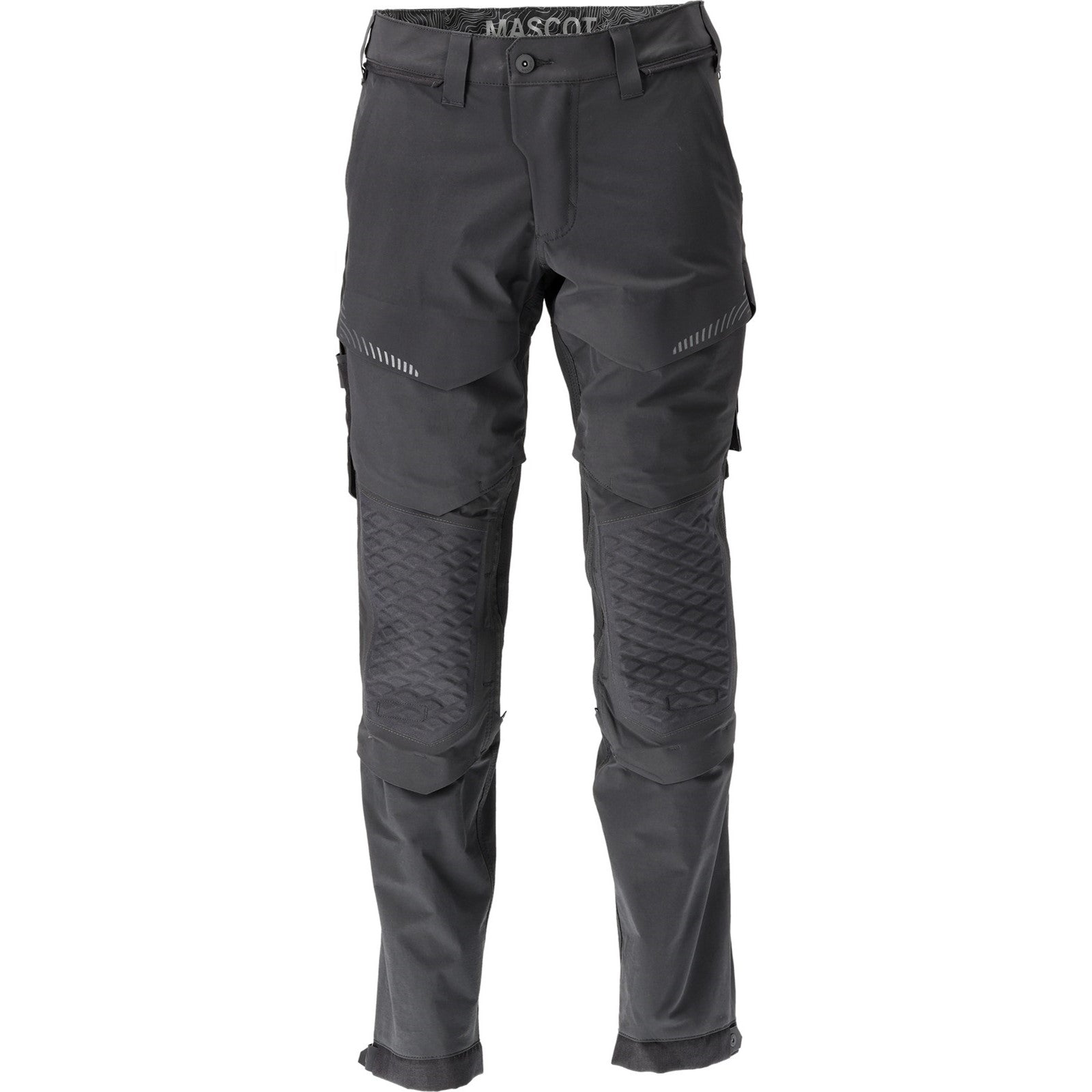 Mascot Custom Trousers with kneepad pockets Black