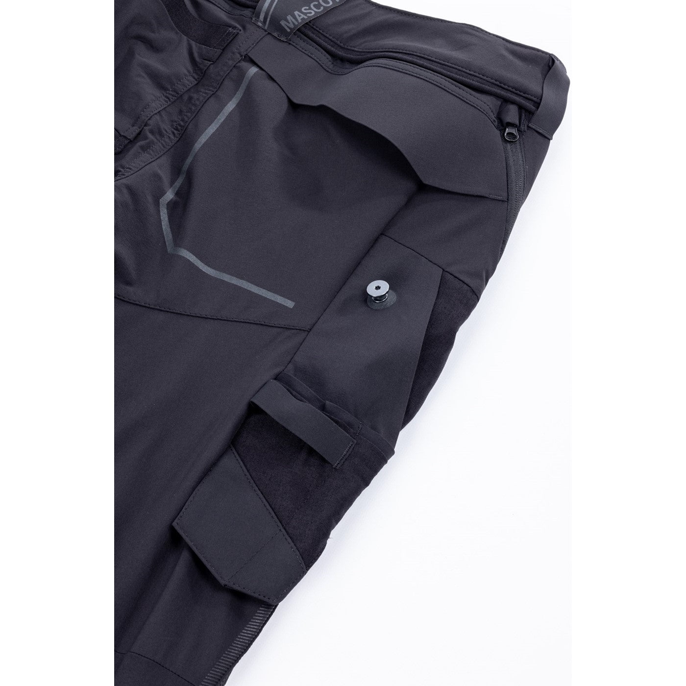 Mascot Custom Trousers with kneepad pockets Black