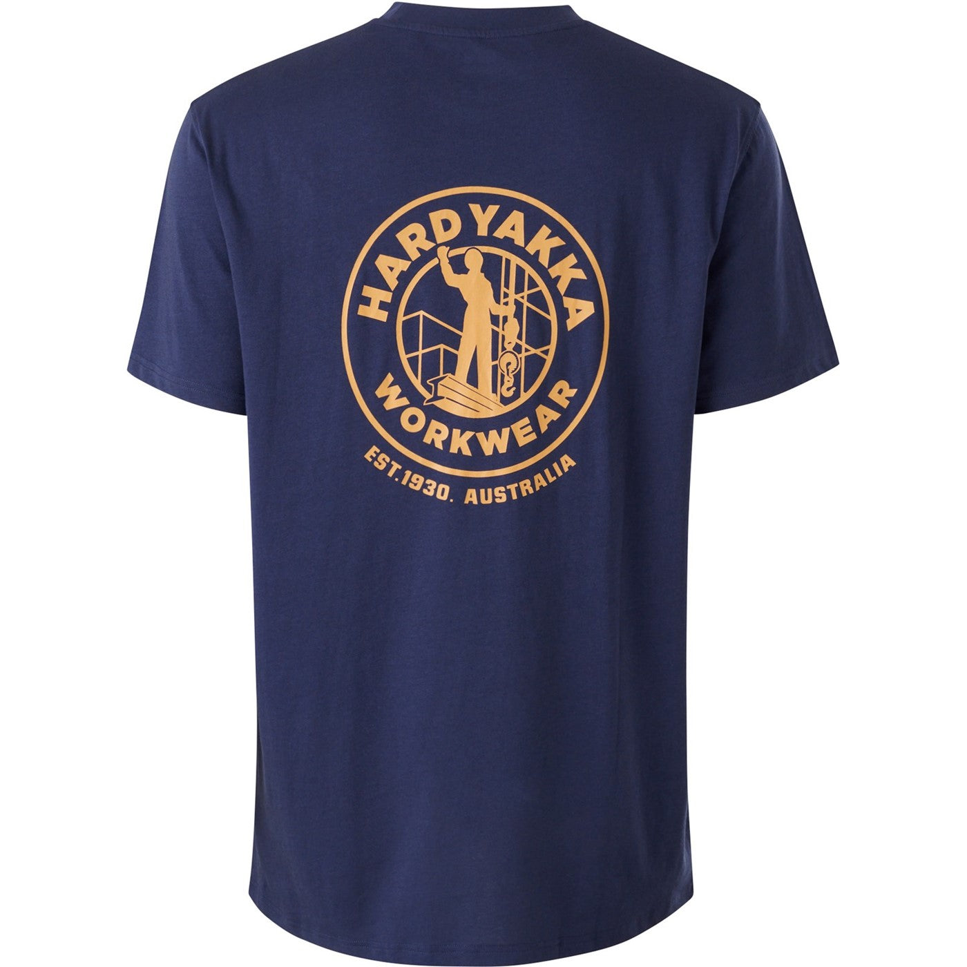 Hard Yakka Heritage Icon Short Sleeve Tee Navy