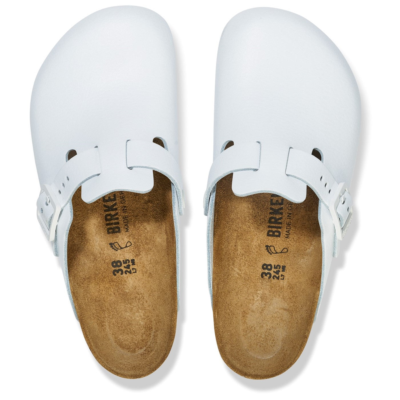 Birkenstock Boston Pro Mule White