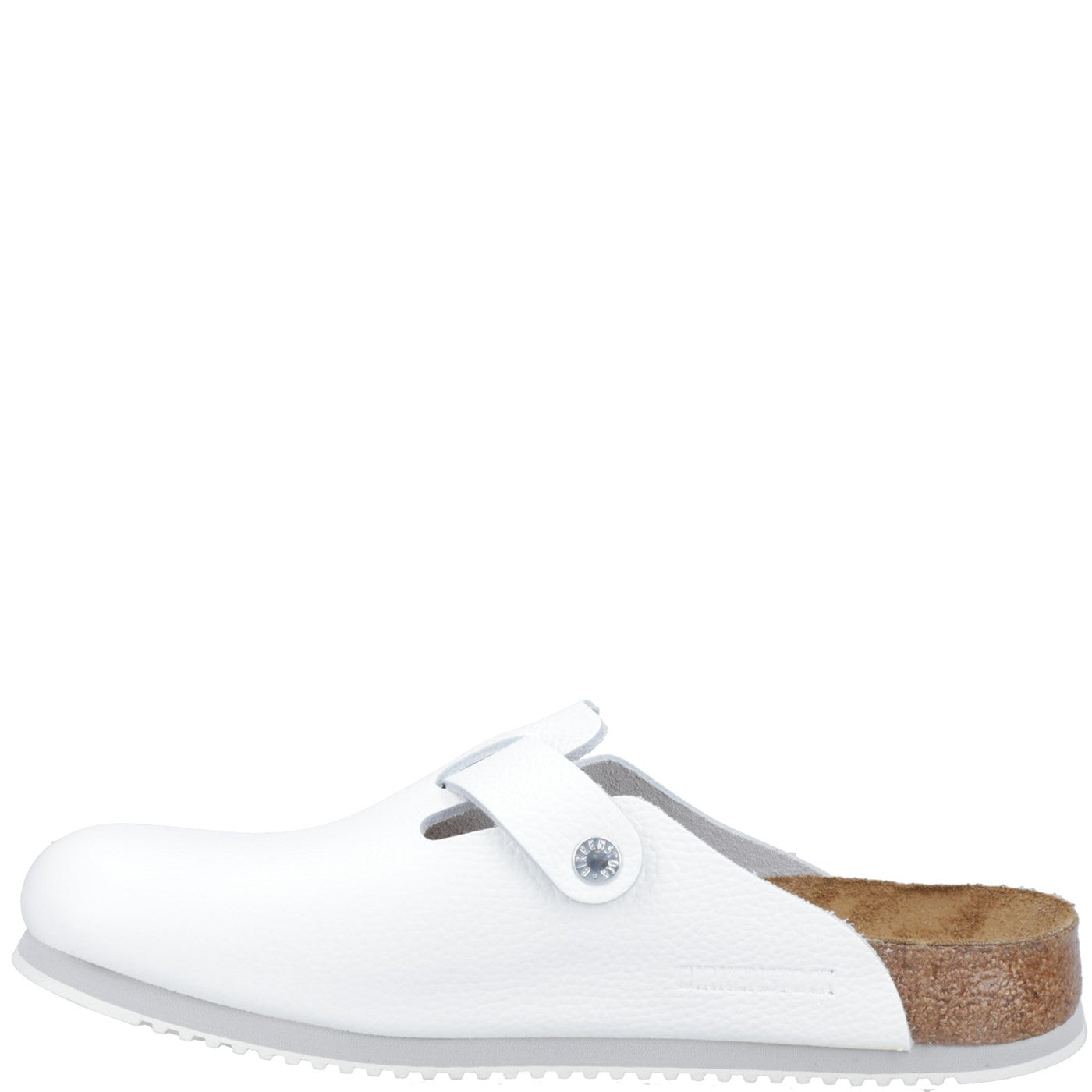 Birkenstock Boston Mule White