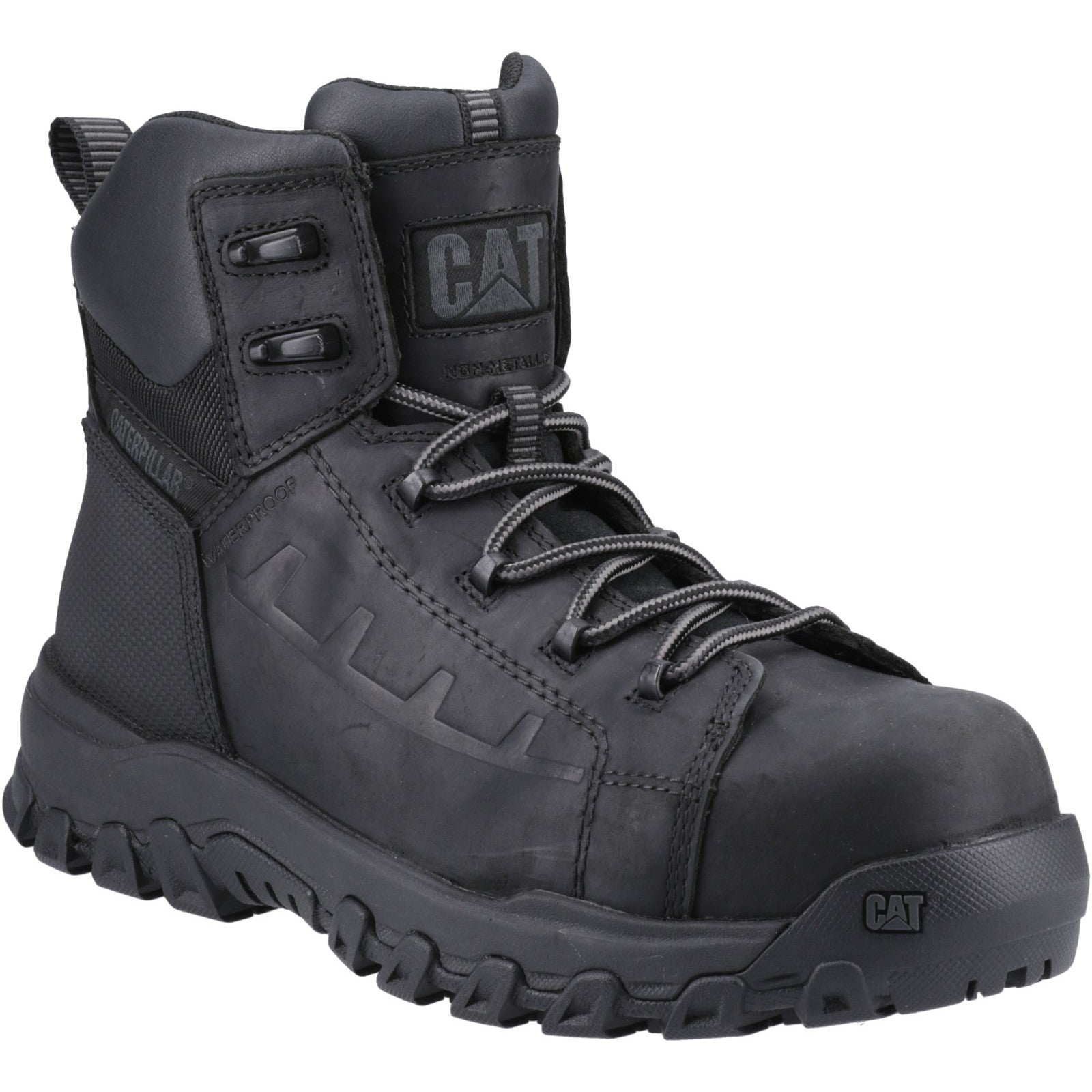 Caterpillar Threshold Rebound Safety Boot S7L Black