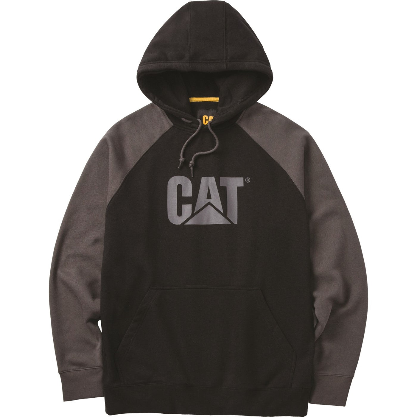Caterpillar Raglan Hooded Sweatshirt  Black/Magnet
