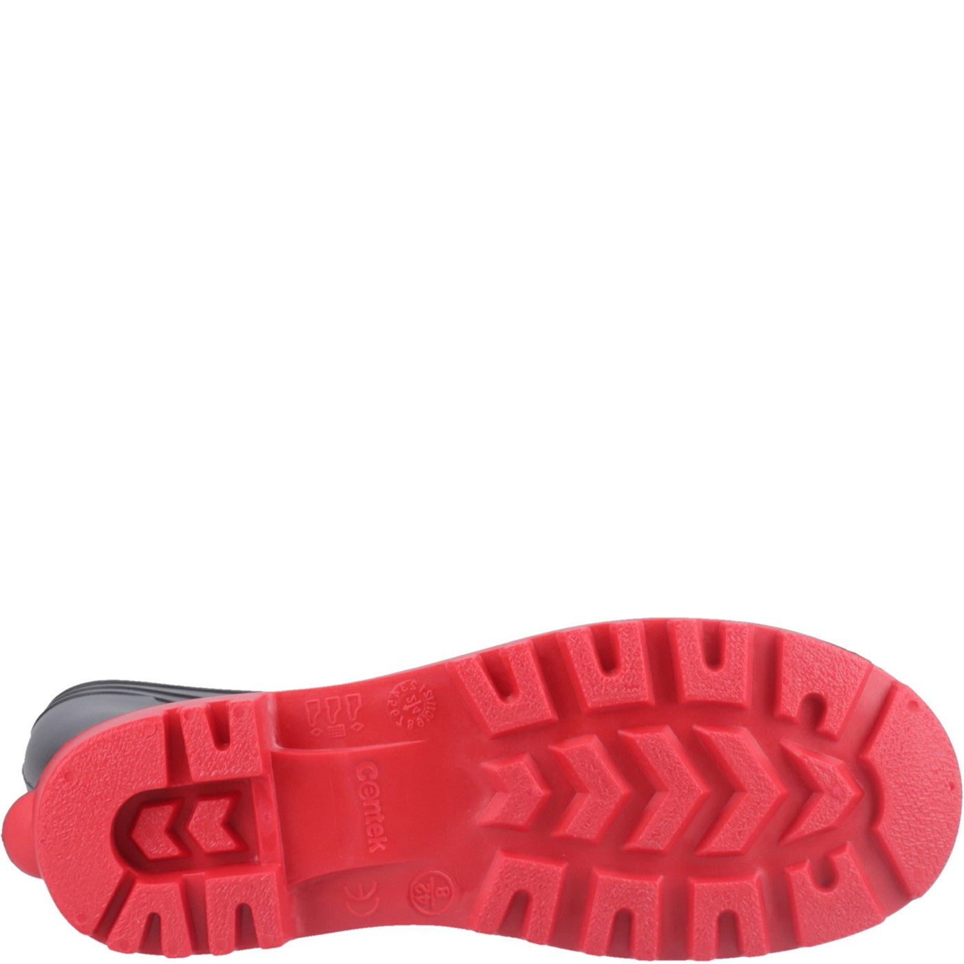 Centek FS340 Safety Wellington S5 Black/Red