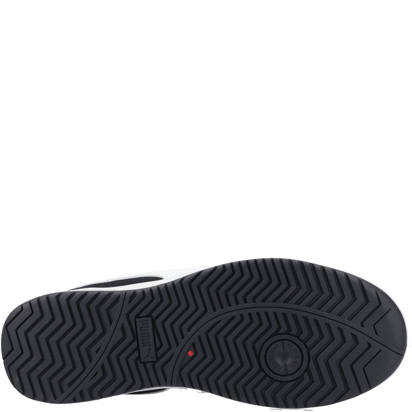 Puma Safety Iconic Low Suede Safety Shoe S1PL Black/White