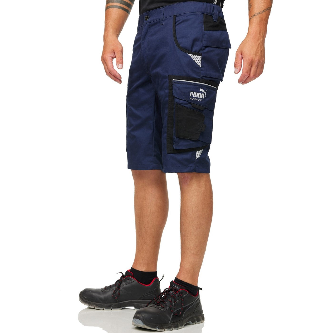 Puma Workwear Precision X Work Shorts Navy