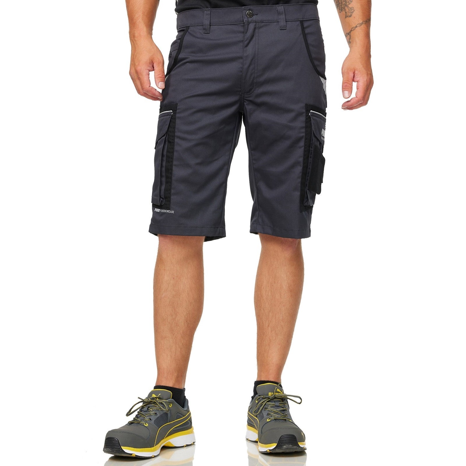Puma Workwear Precision X Work Shorts Anthracite/Black