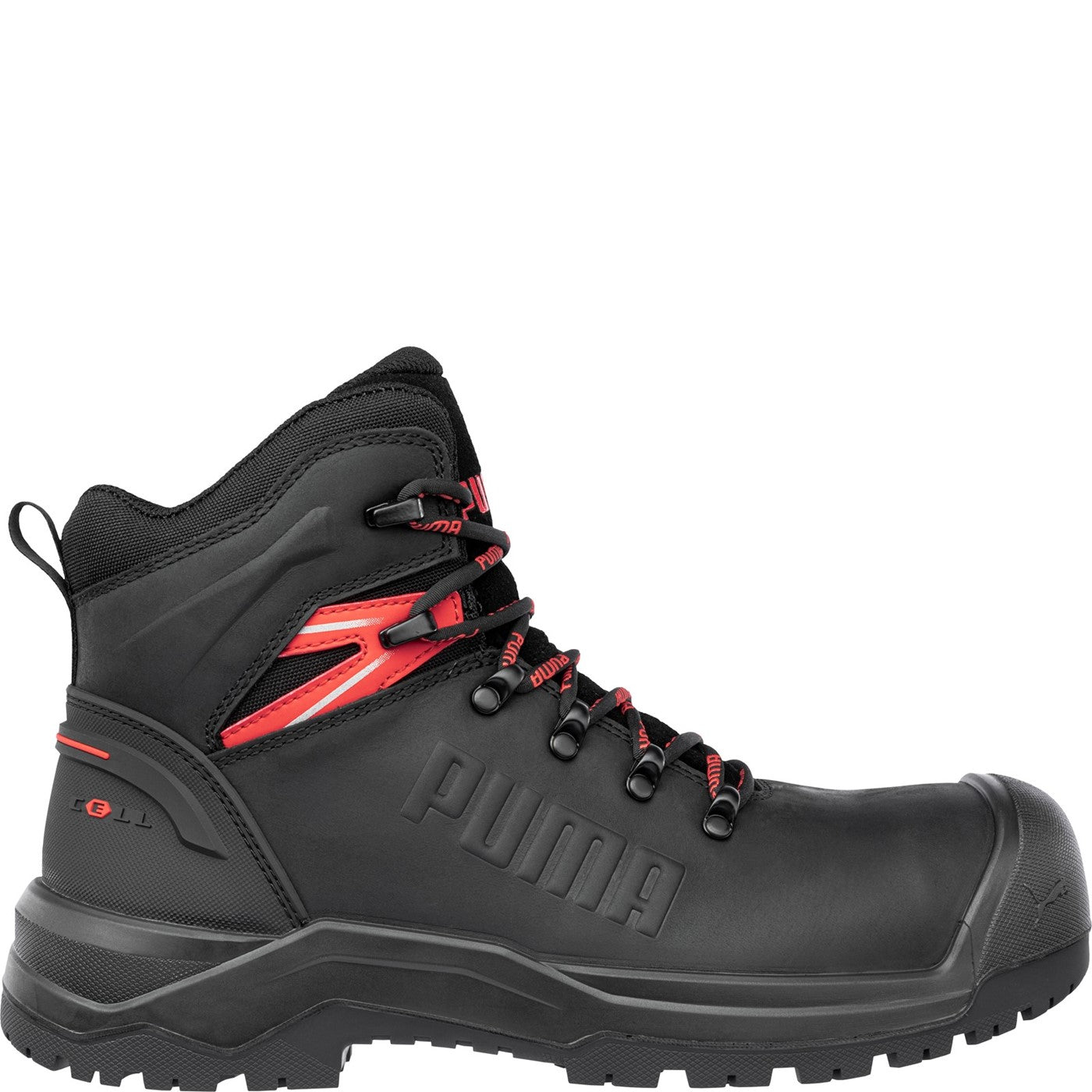 Puma Safety Iron Heavy Duty Boot S3S Black/Red