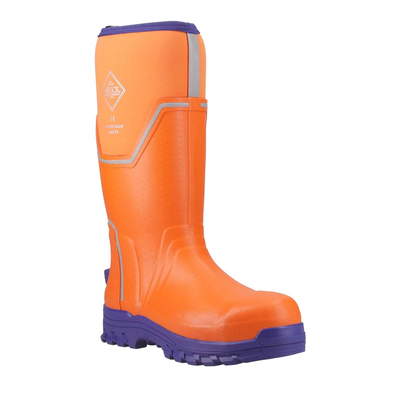 Muck Boots Grit S5 Safety Wellington S5 Orange/Blue