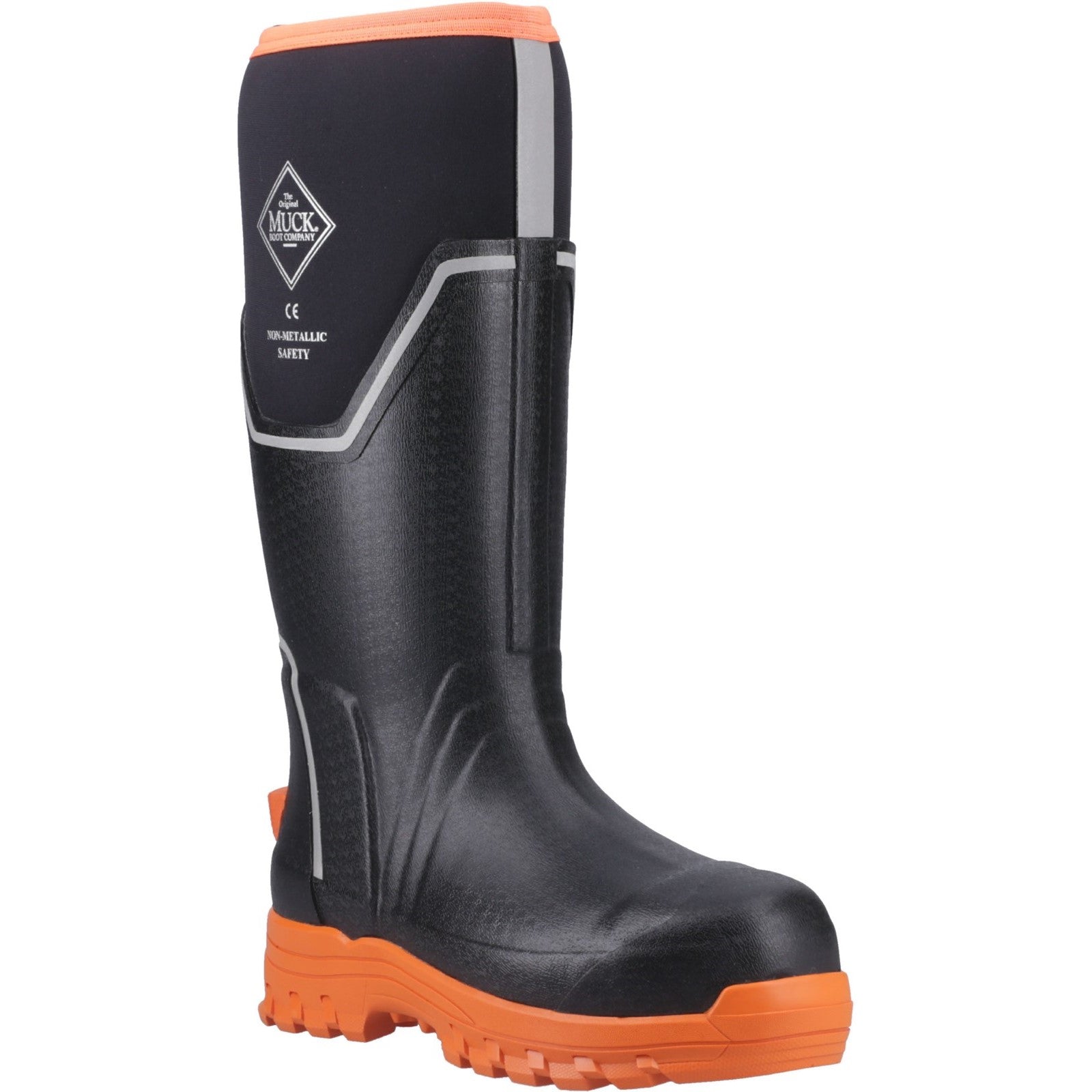 Muck Boots Grit S5 Safety Wellington S5 Black/Orange