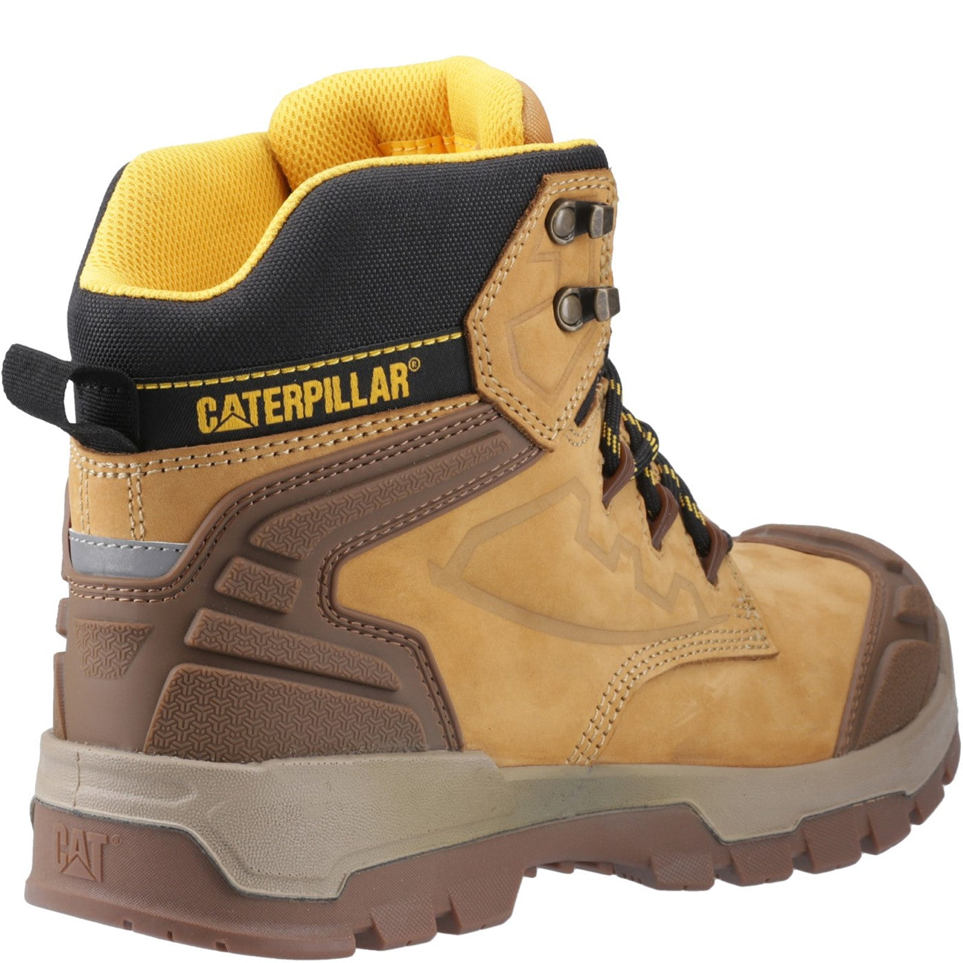 Caterpillar STRIVER XL 6" Safety Boot S7 Black/Honey/Yellow