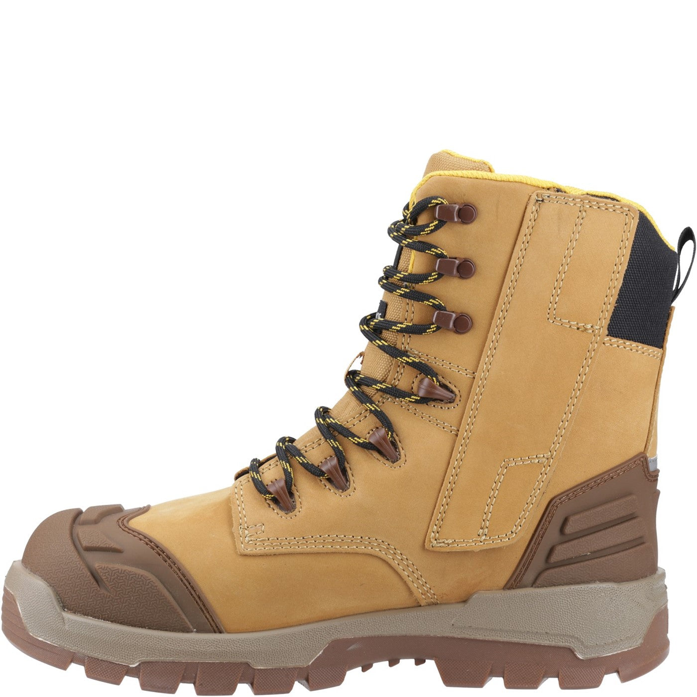 Caterpillar STRIVER XL 8" Safety Boot S7 Black/Honey/Yellow