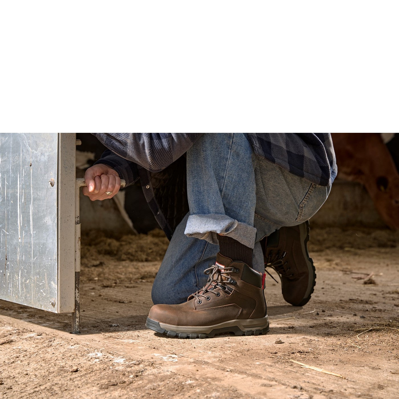 Hunter Safety Lightning Safety Boot S7S Brown