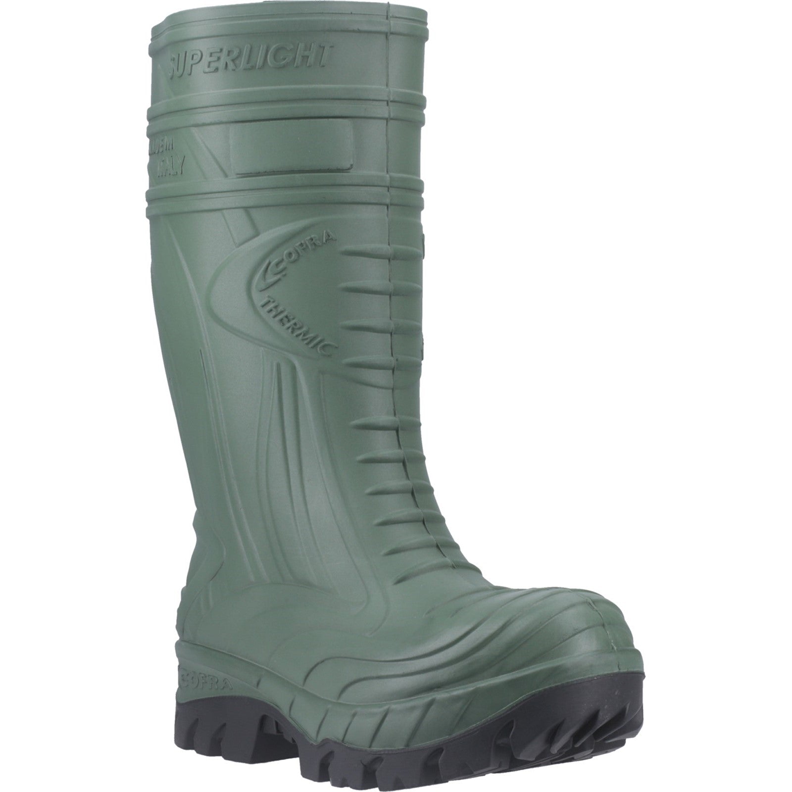 Cofra Thermic Safety Wellingtons S5S Green