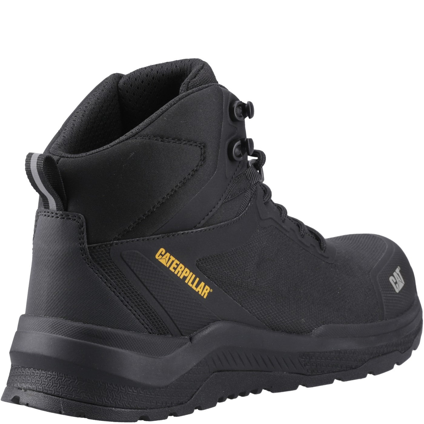 Caterpillar Inductor Mesh Mid Boot S7S Black