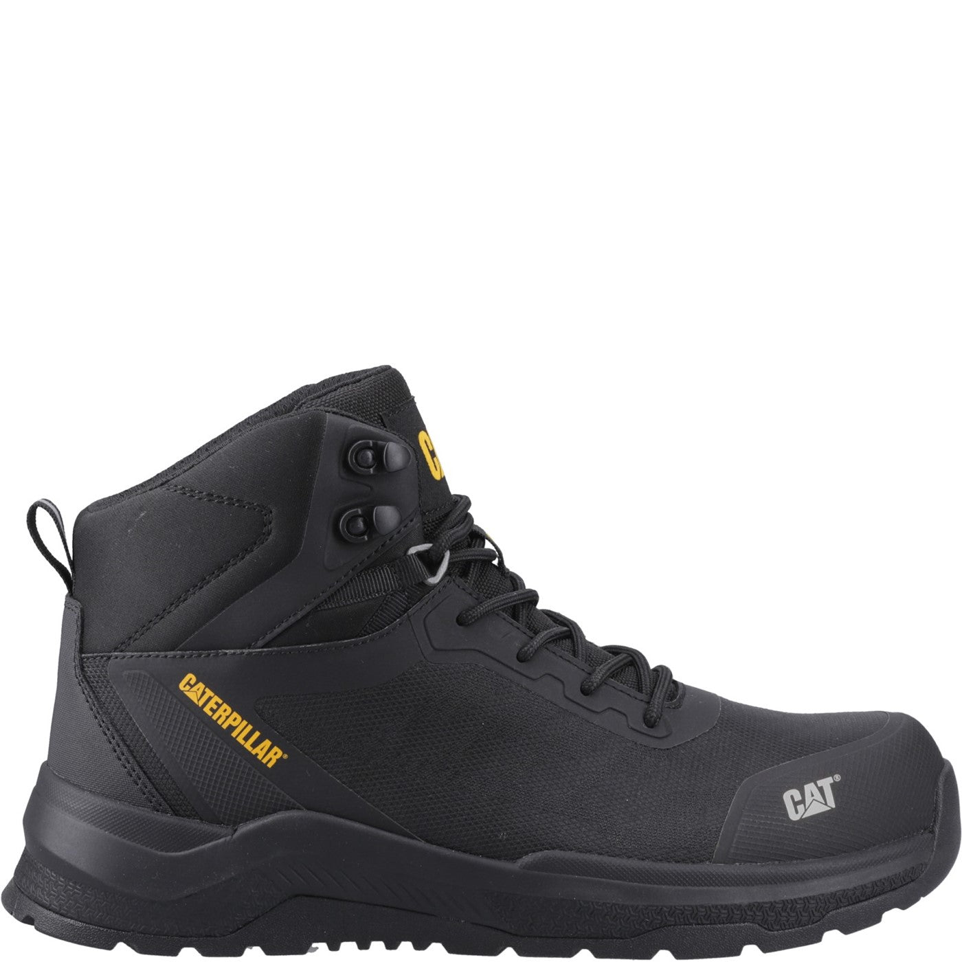 Caterpillar Inductor Mesh Mid Boot S7S Black