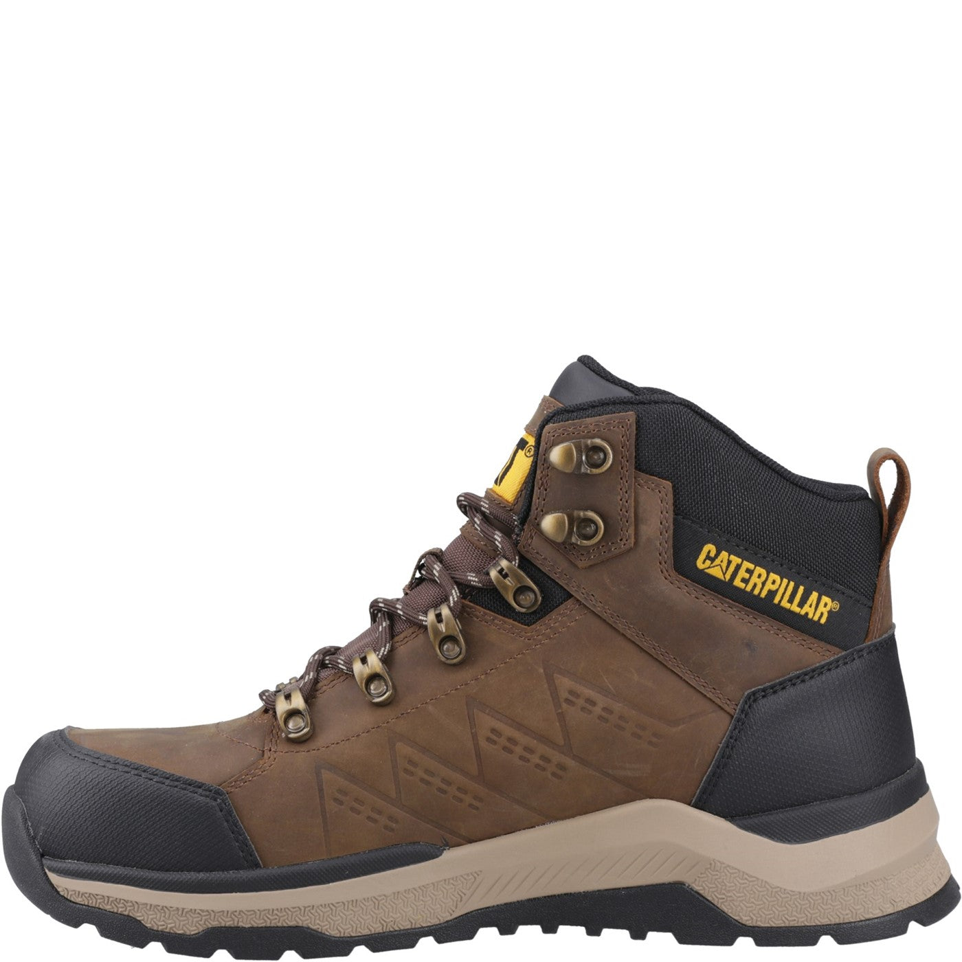 Caterpillar Inductor Mid Boot S7S Brown