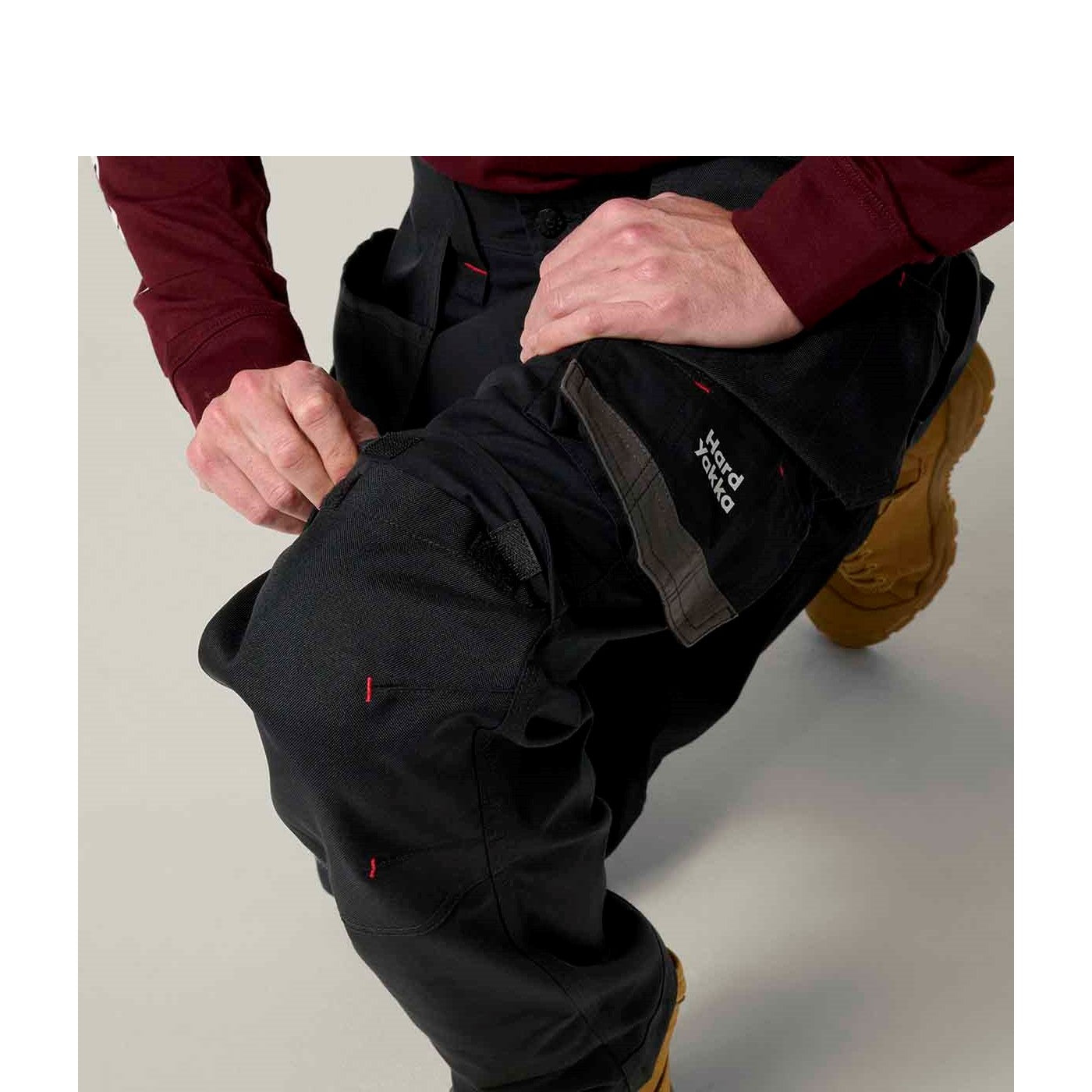 Hard Yakka Raptor Active Holster Pocket Pants Black