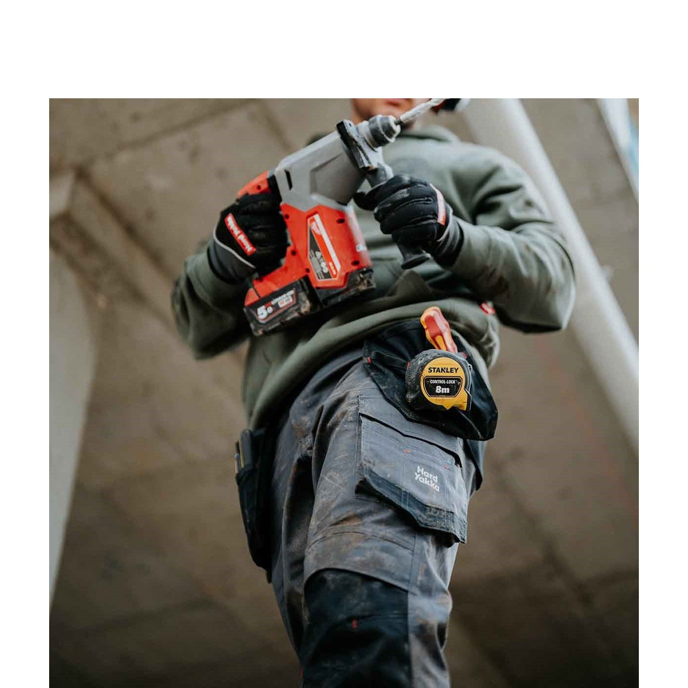 Hard Yakka Raptor Active Holster Pocket Pants Graphite