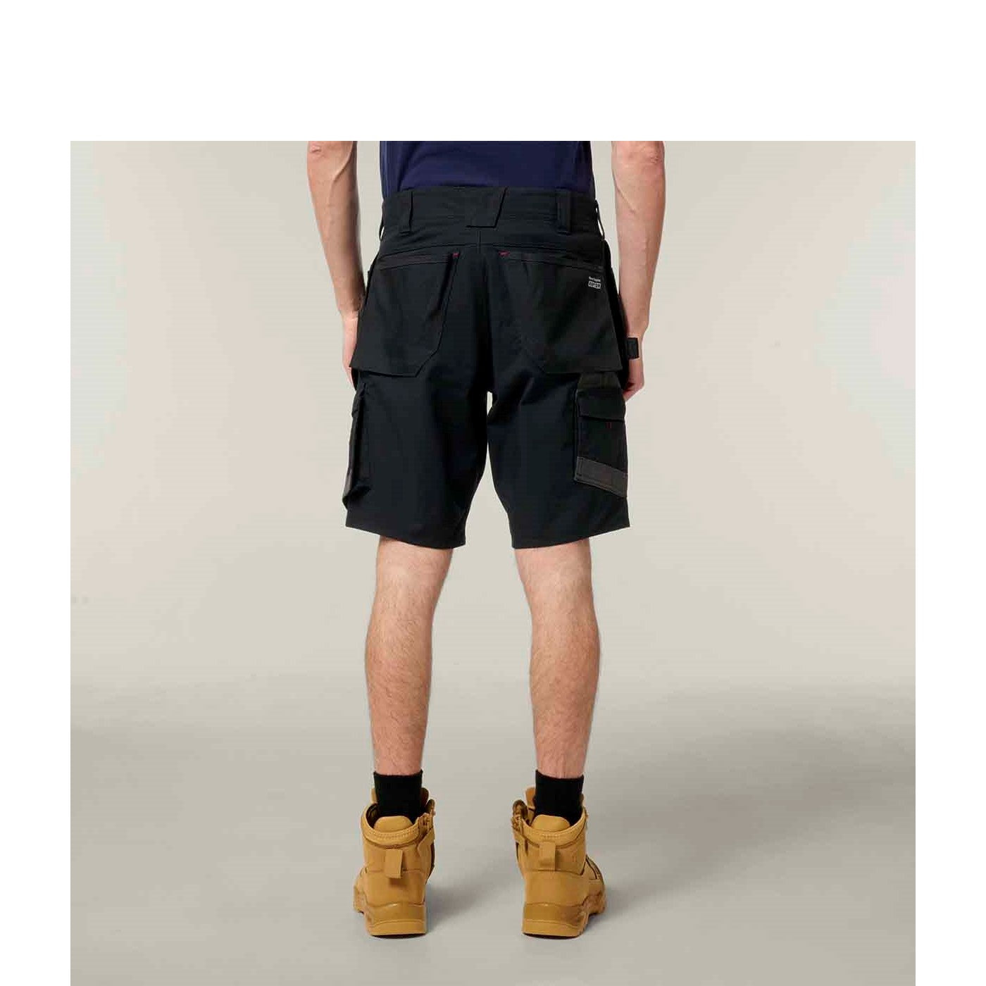 Hard Yakka Raptor Active Holster Pocket Shorts Black