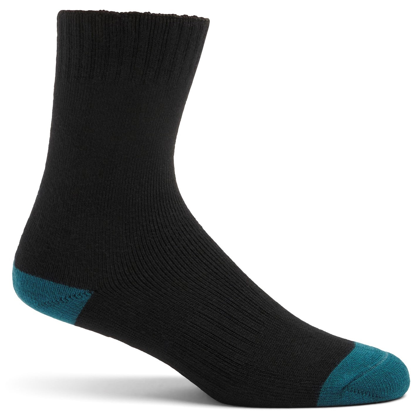 Hard Yakka Women's Core Bamboo Rich Padded Crew Sock - 3 Pack Multicoloured
