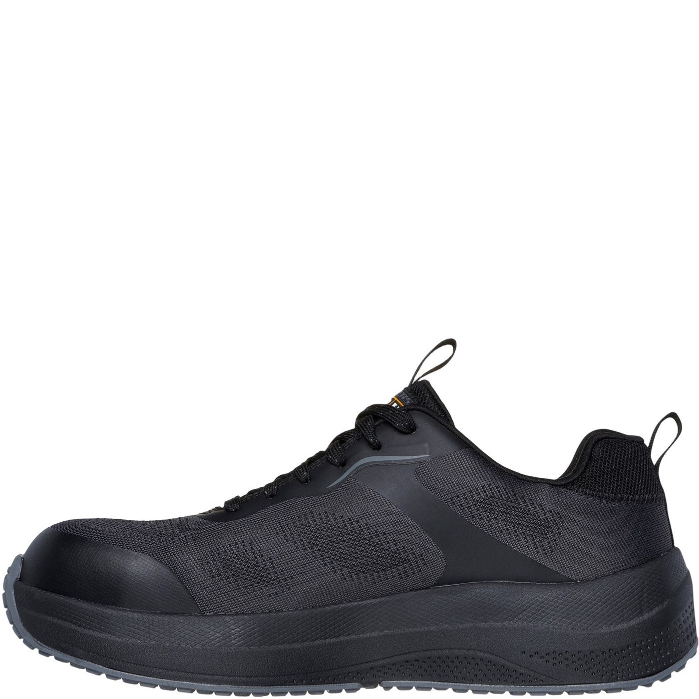 Skechers Workwear Transporter Lite Safety Trainer Black Textile/Synthetic