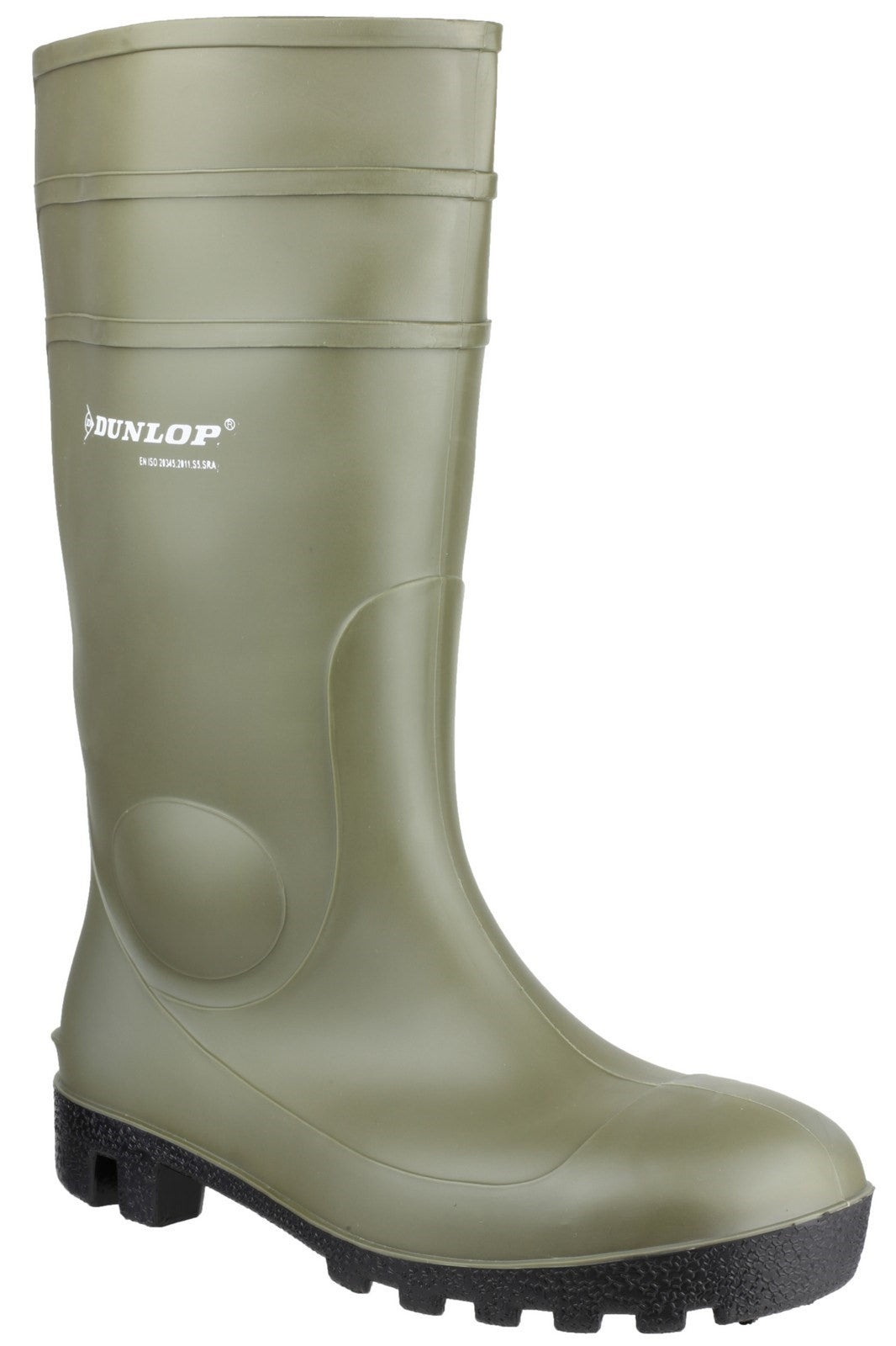 Dunlop Protomastor Full Safety Wellington S5 Green