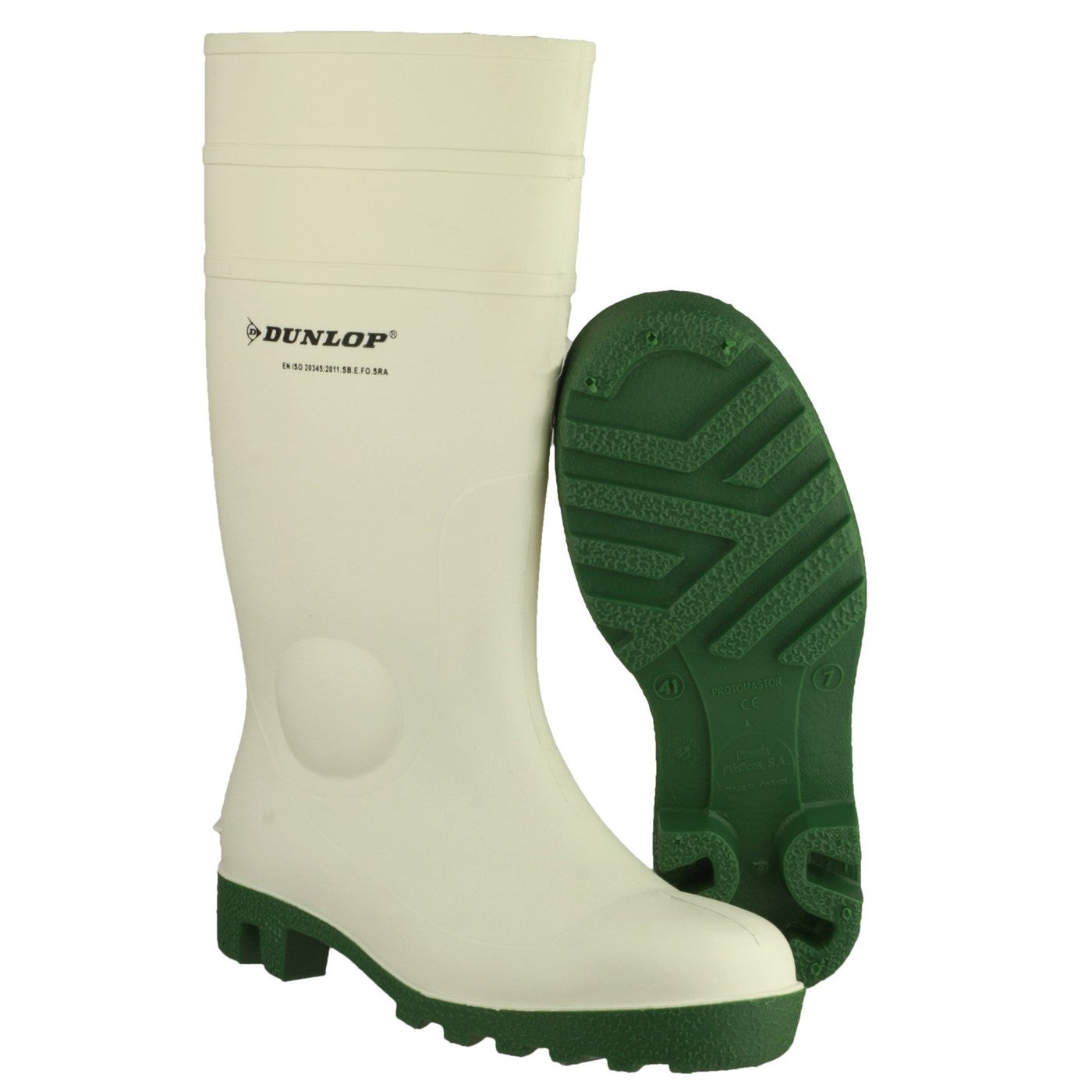 Dunlop Protomastor Safety Wellington SB White