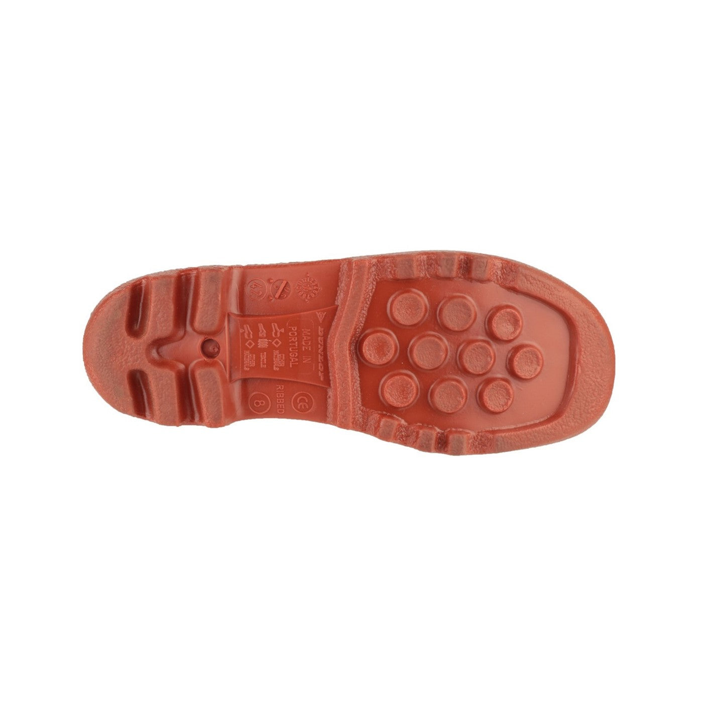 Dunlop Acifort Ribbed Full Safety Wellington SB Black