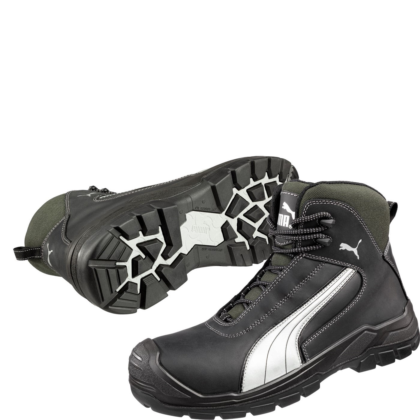 Puma Safety Cascades Mid S3 Safety Boot S3 Black