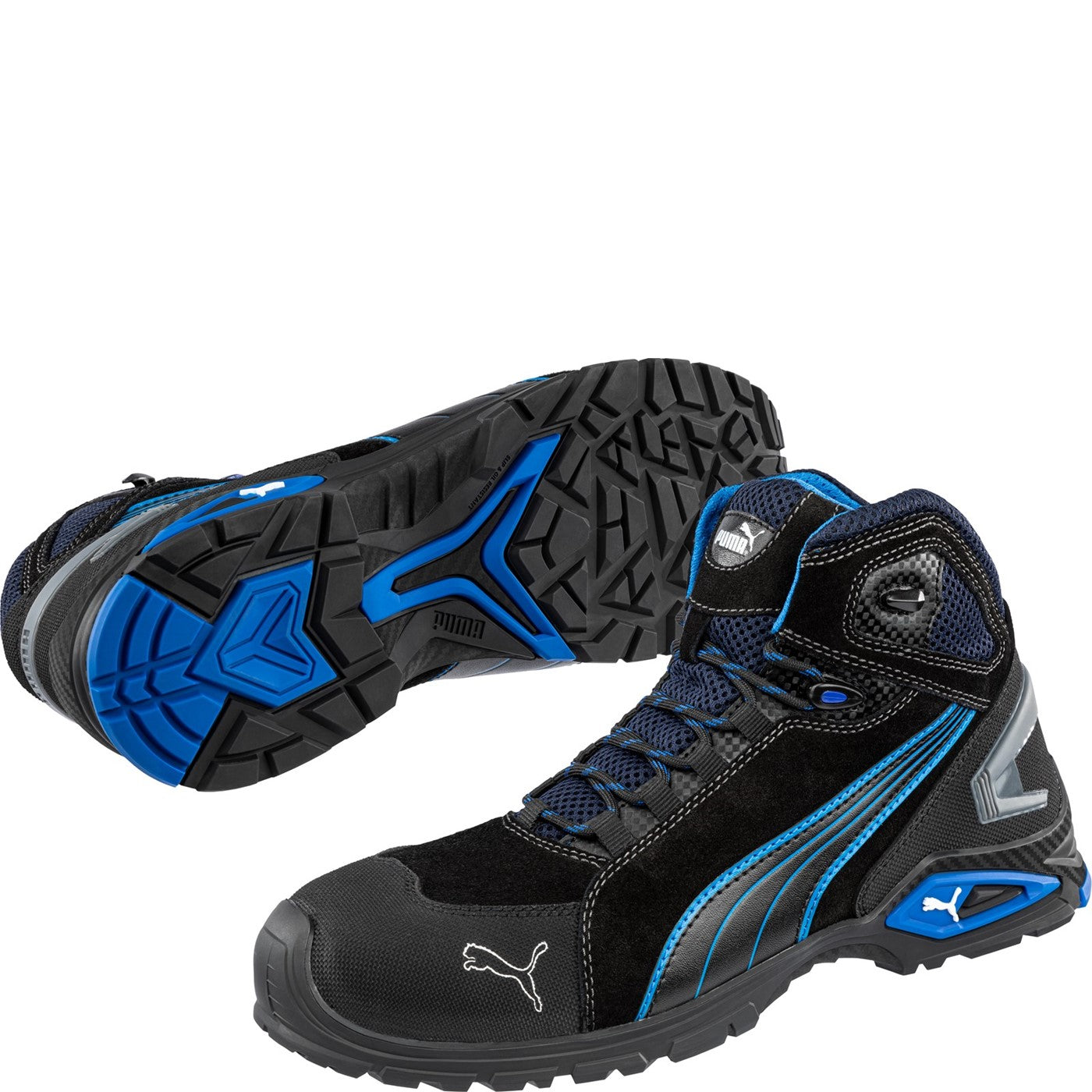 Puma Safety Rio Mid Lace-up Safety Boot S3 Black