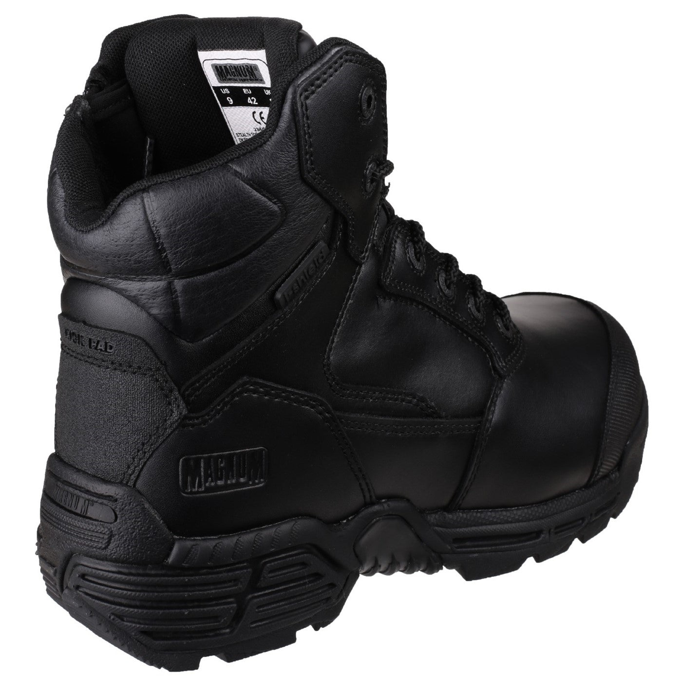 Magnum Stealth Force 6.0 Side-Zip CT CP Uniform Safety Boot S3 Black