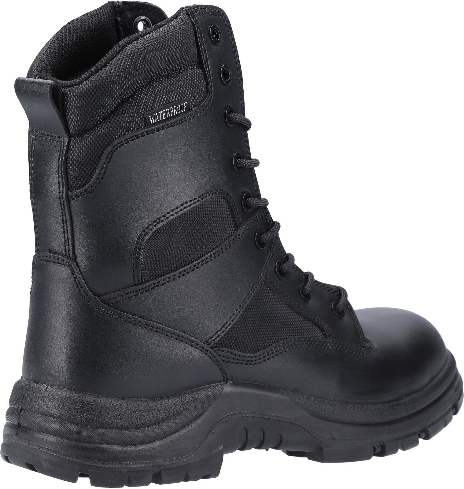 Amblers Safety Combat Hi-Leg Waterproof Metal Free Boot O2 Black