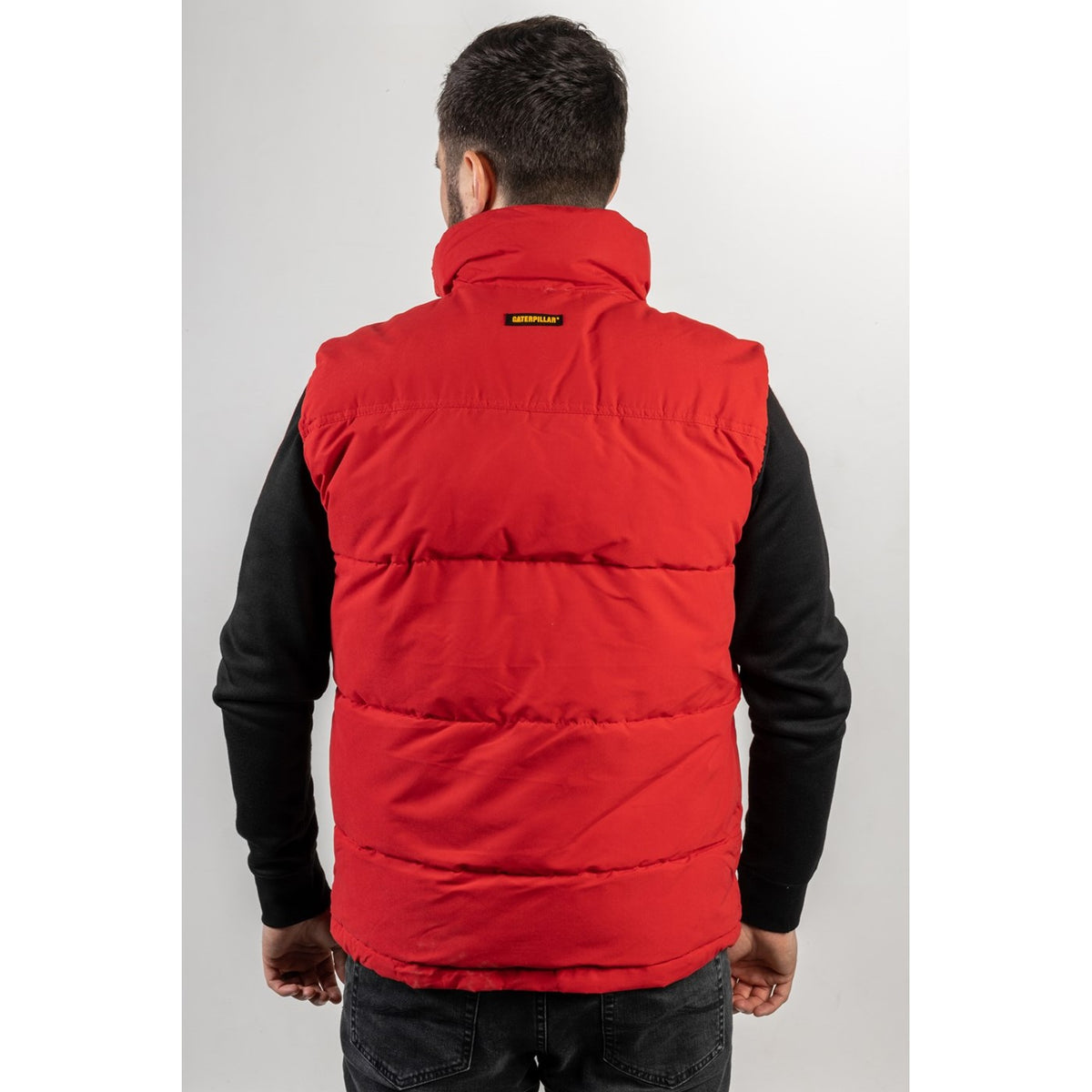 Men's Caterpillar Hot Red Arctic Zone Vest safetygiant