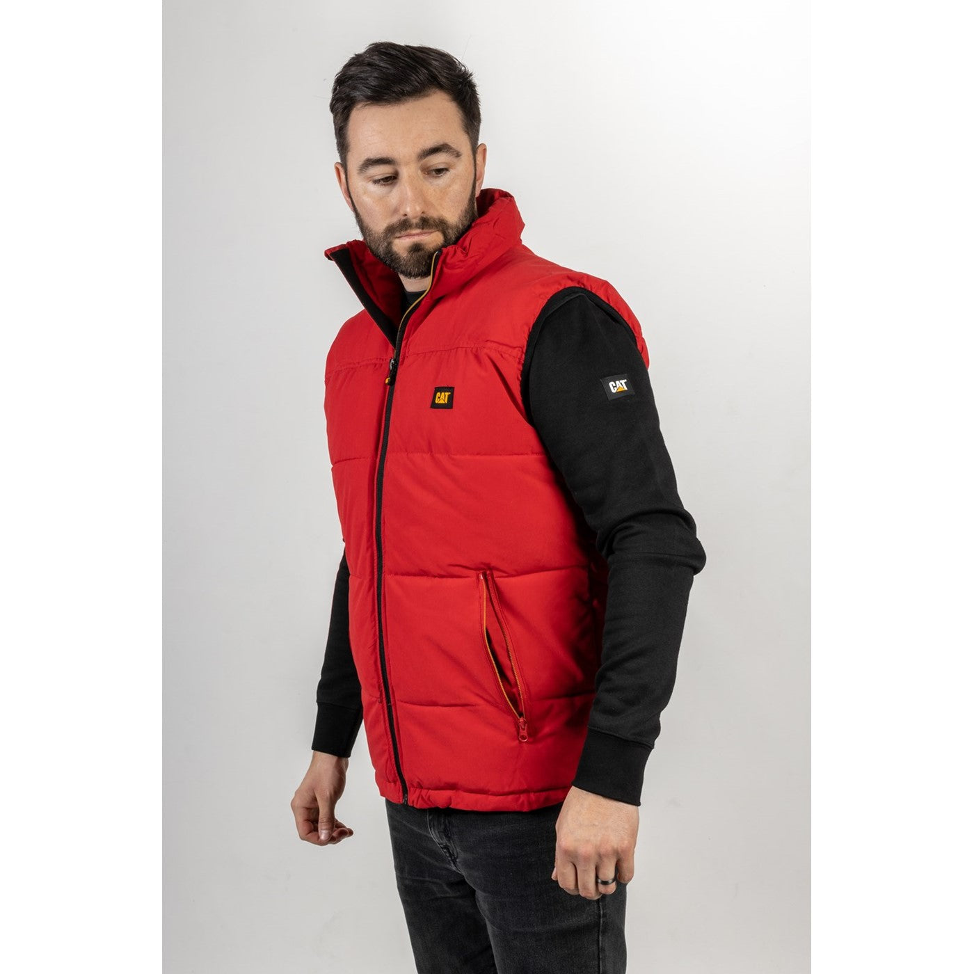 Caterpillar Arctic Zone Vest Hot Red