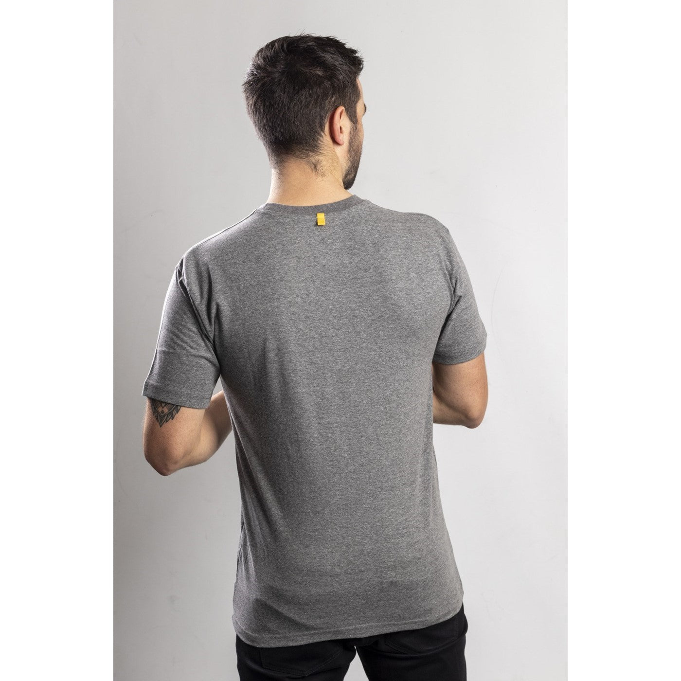 Caterpillar Trademark Logo T-Shirt Dark Heather Grey