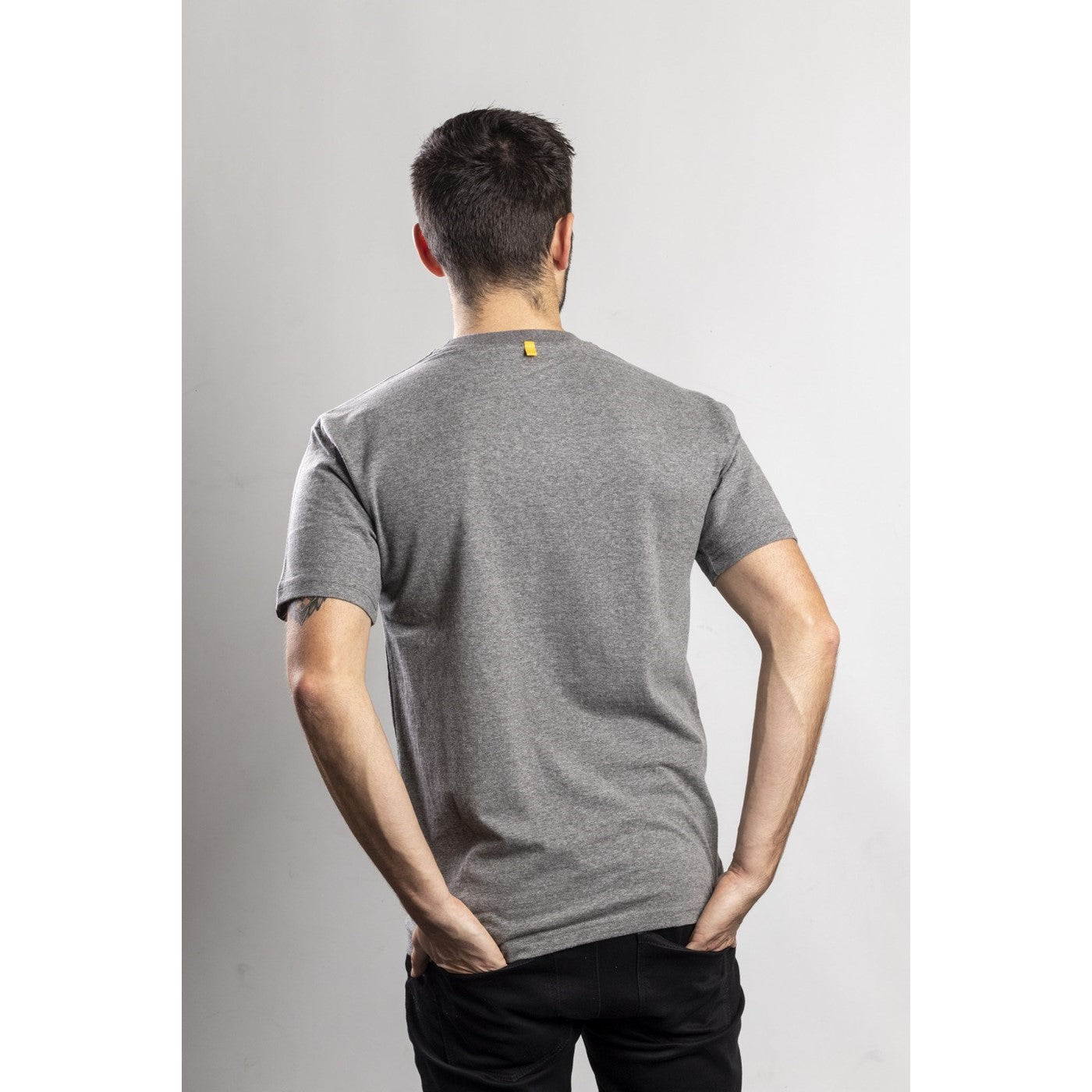 Caterpillar Trademark Logo T-Shirt Dark Heather Grey