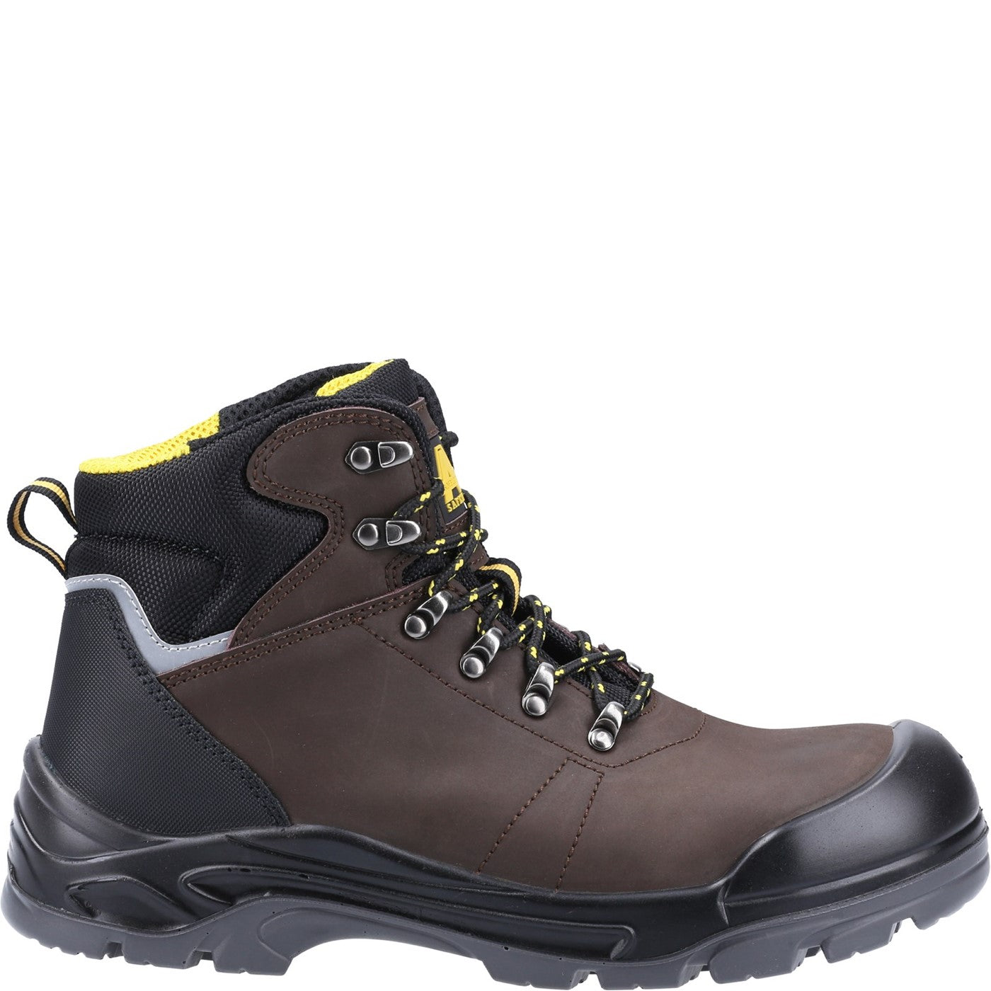 Amblers Safety AS203 Laymore Water Resistant Leather Safety Boot S3 Brown